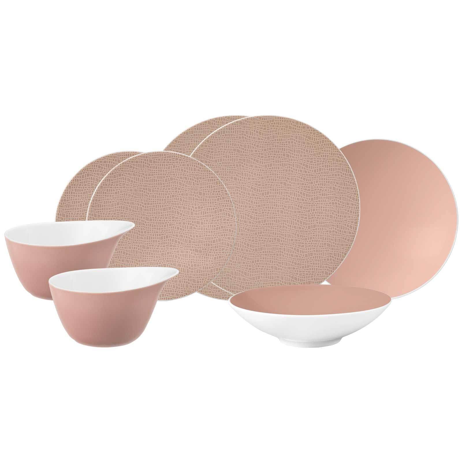 Seltmann Weiden Kombiservice Life Fashion Einsteiger-Set 8er Set (8-tlg), 2 Personen, Porzellan