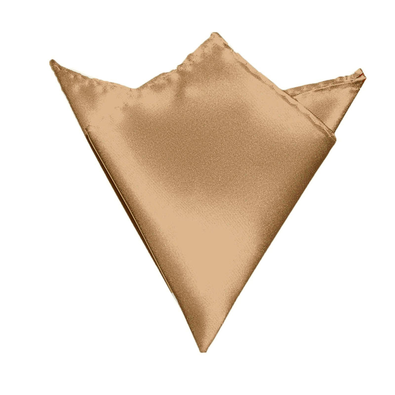 GASSANI Krawatte Satin Hochzeitskrawatte, Herren-Krawatte Hochzeit Schlips z Anzug (Set, 3-St., Krawattenset, Manschettenknöpfe, mit Einstecktuch) 8,5cm Breite, – Bild 3 von 5