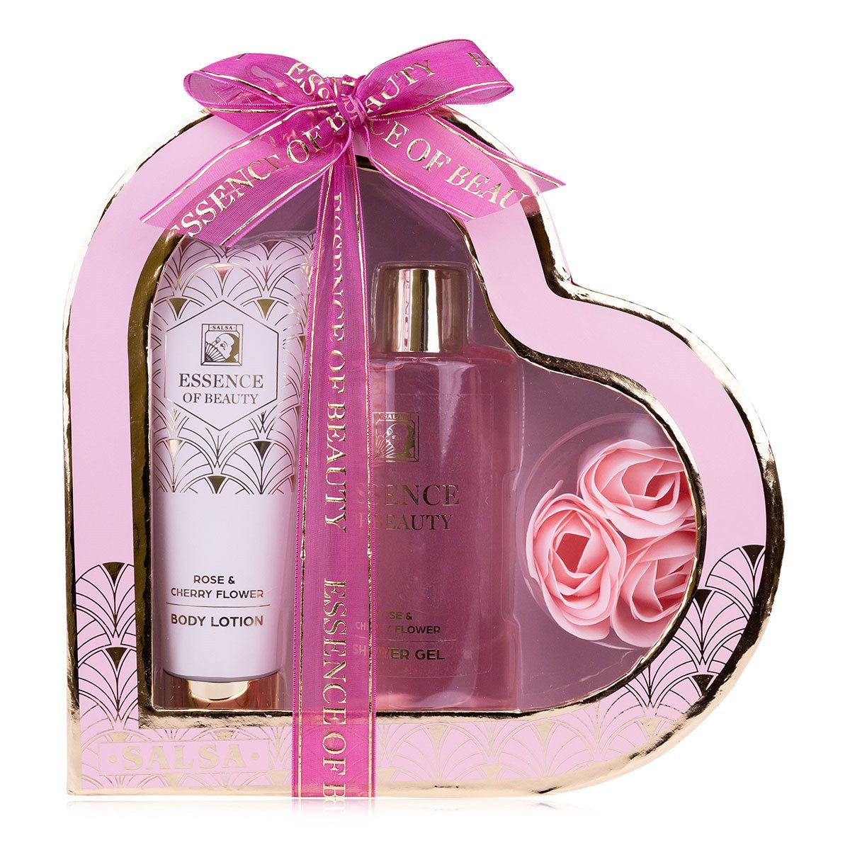 ACCENTRA Hautreinigungs-Set Essence of Beauty 440 ml, 4-tlg., Badeset in Geschenkbox