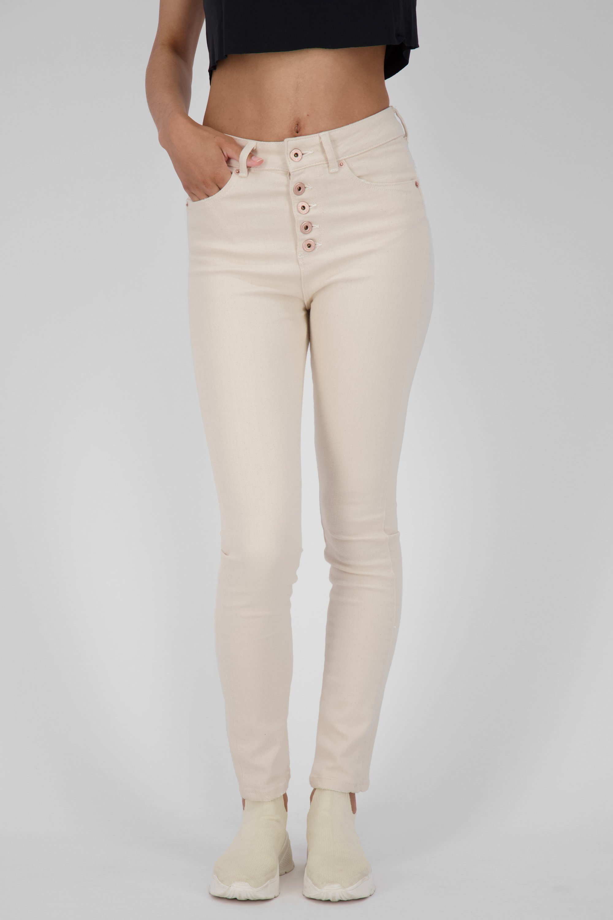 Alife & Kickin Mom-Jeans Damen LeonoraAK DNM R Jeanshose