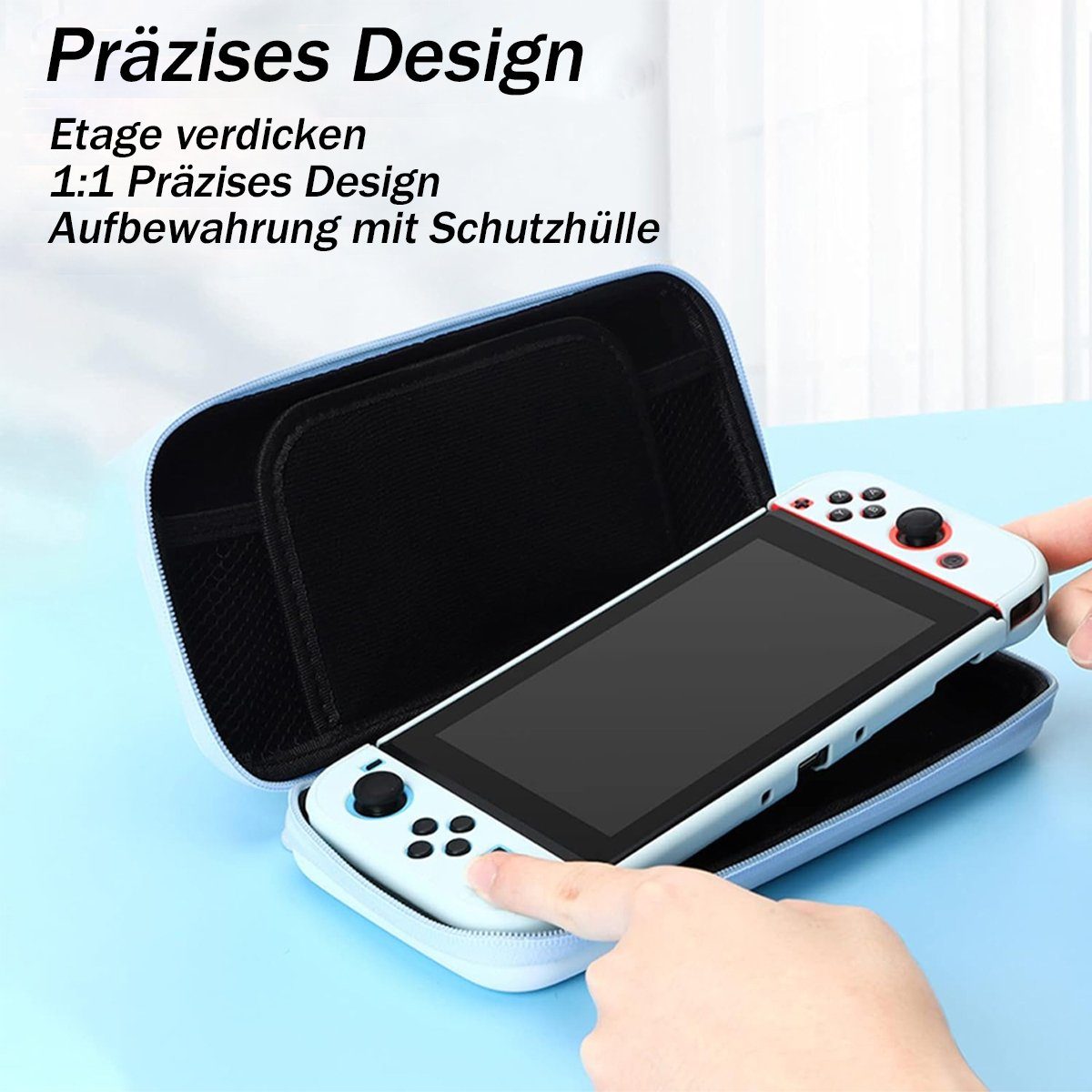 Lite,Tragetasche,für Switch Nintendo Blaurosa Spielekonsolen-Tasche Jormftte für Verlauf1 Tasche Switch Lite