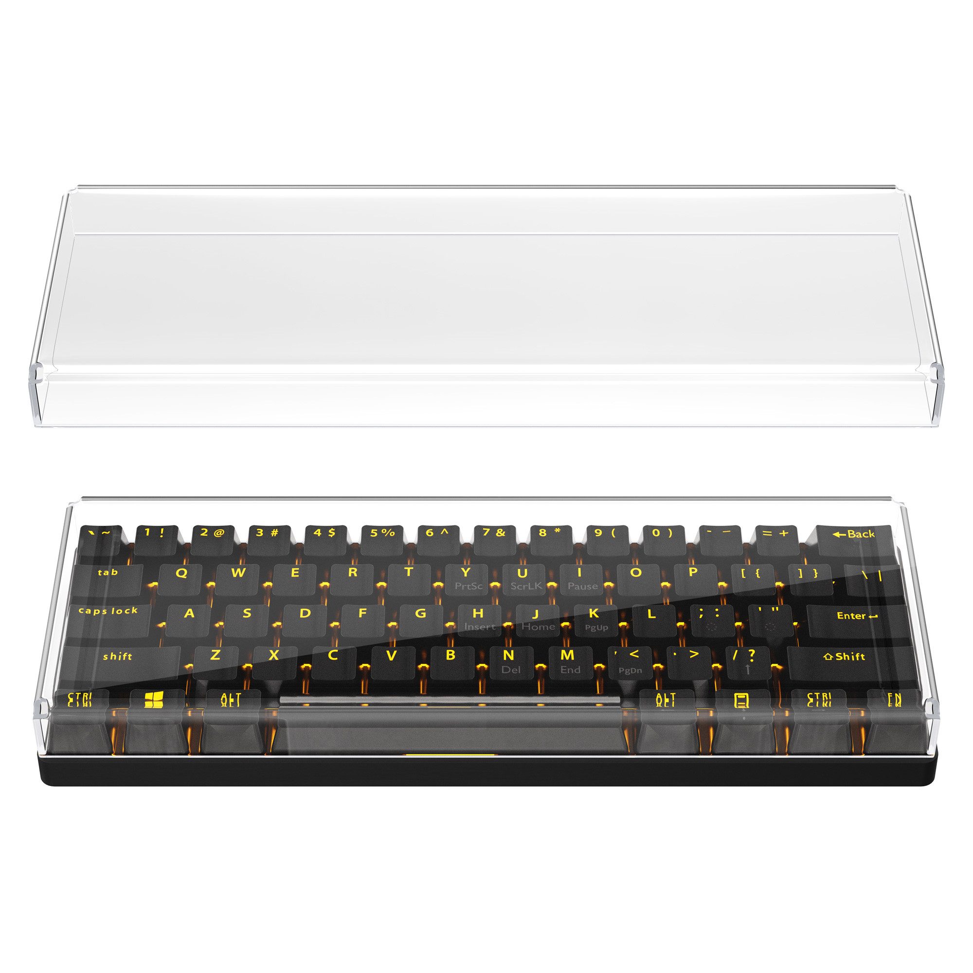 kwmobile Etui Tastatur Cover für 60% Mechanical Keyboard RK61 / GK61 / SK6 günstig online kaufen