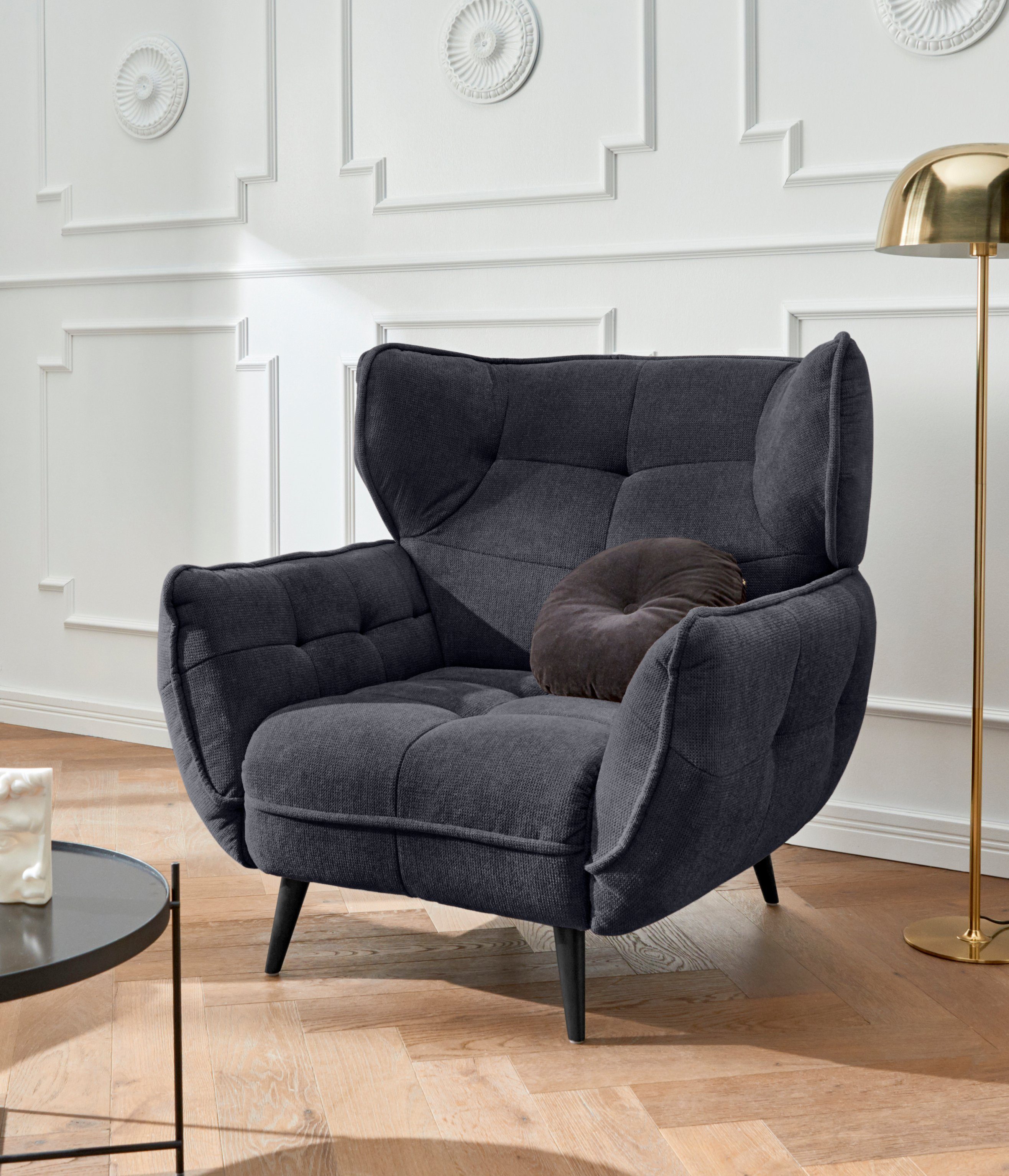 Leonique Sessel Ariana, Stylischer Hochlehner bzw. günstig online kaufen