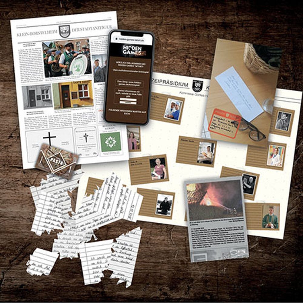 Pegasus Spiele Spiel Hidden Games: Tatort, Der Fall Klein-Borstelheim (1.Fall)