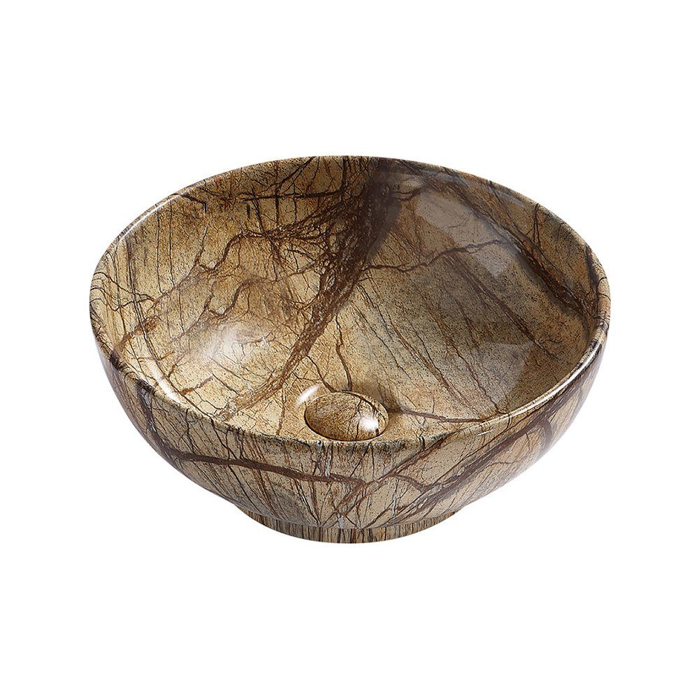 Aloni Waschbecken 313-MB015 (einzel, 1-St), Aloni Crocodile Aufsatzwaschbec günstig online kaufen