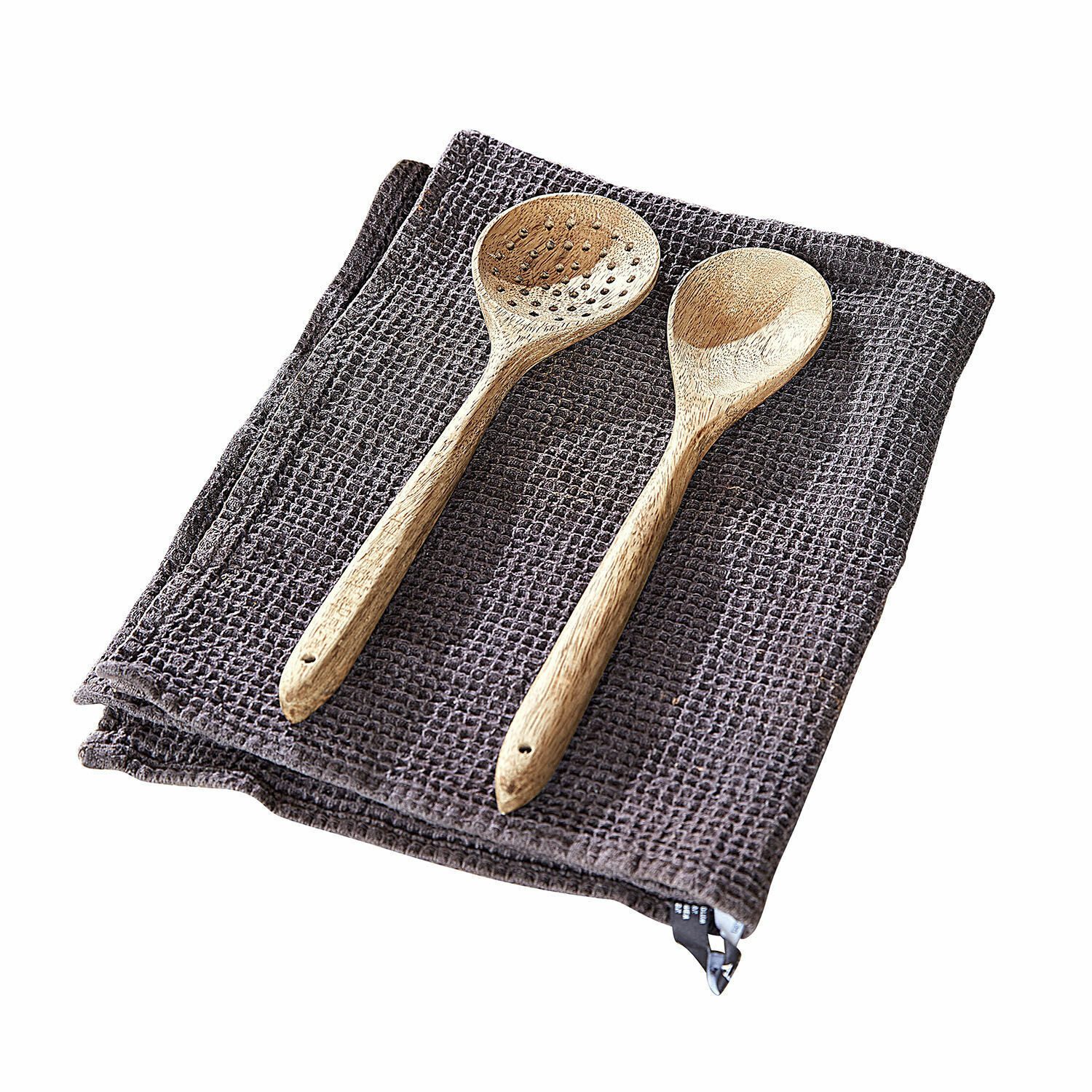 Mirabeau Besteck-Set Salatbesteck Helier braun, Mangoholz (mangifera indica)