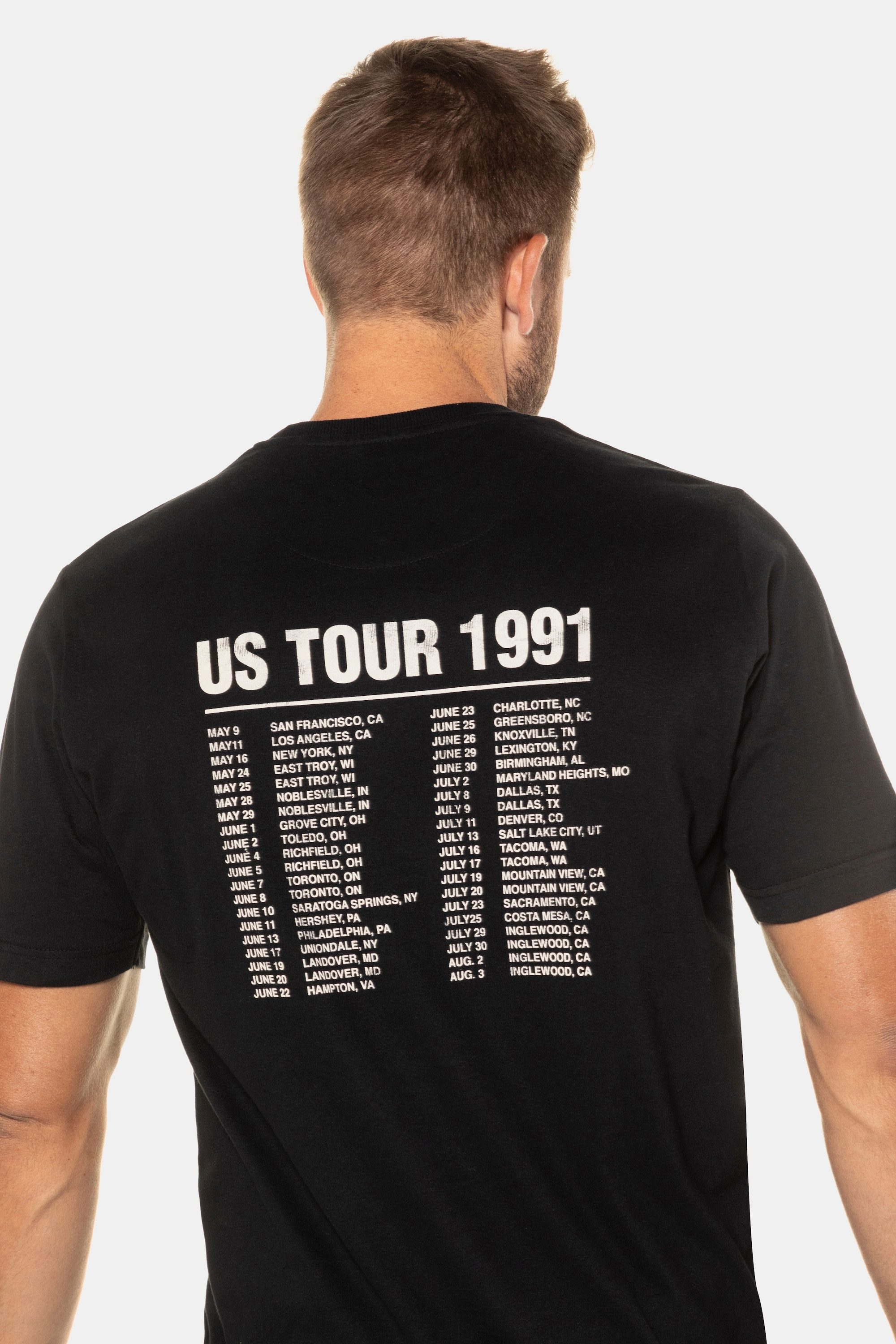 JP1880 T-Shirt bis 8XL Oberteil T-Shirt Rundhalsausschnitt