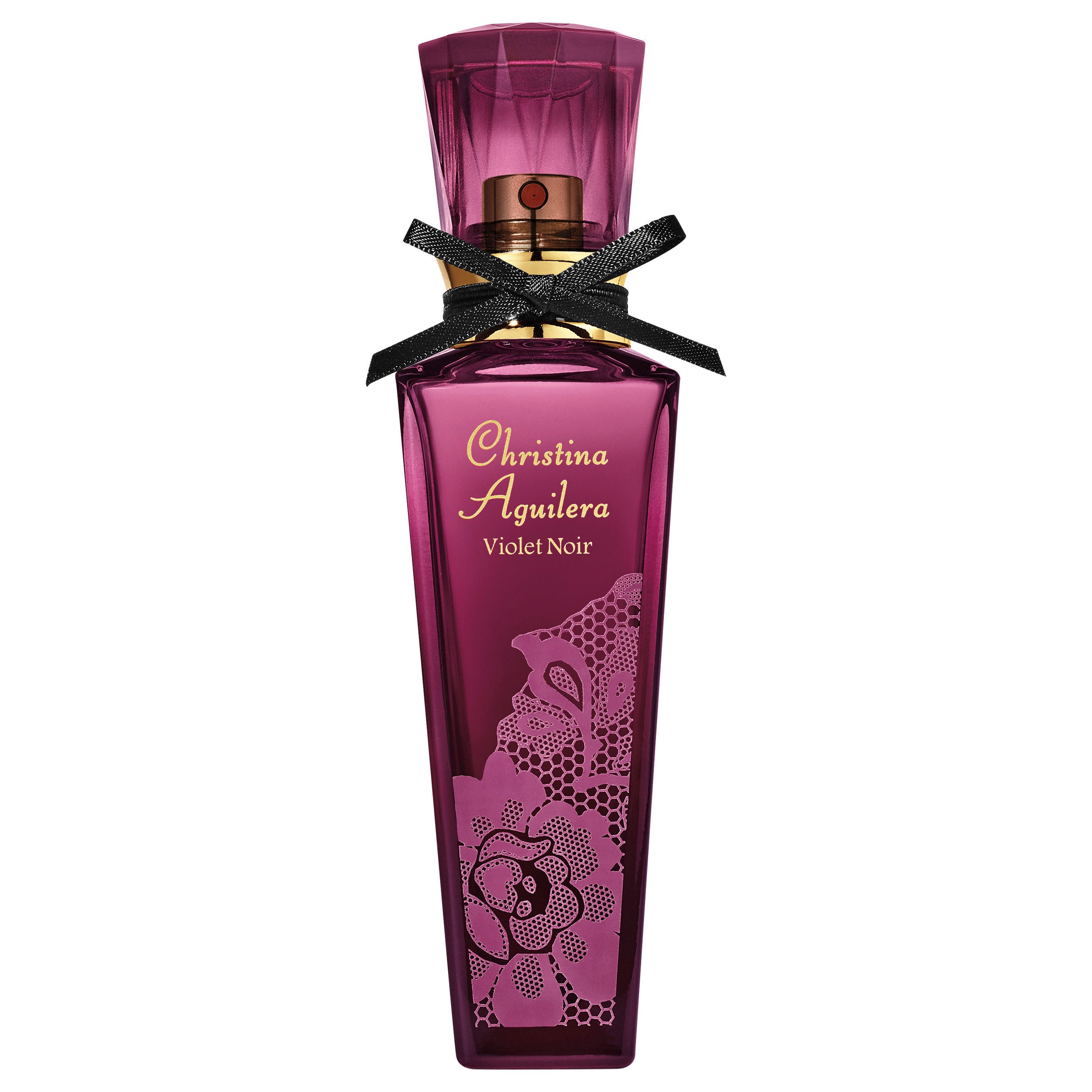 Christina Aguilera Eau de Parfum VIOLET NOIR EDP, mit prickelnden Früchten