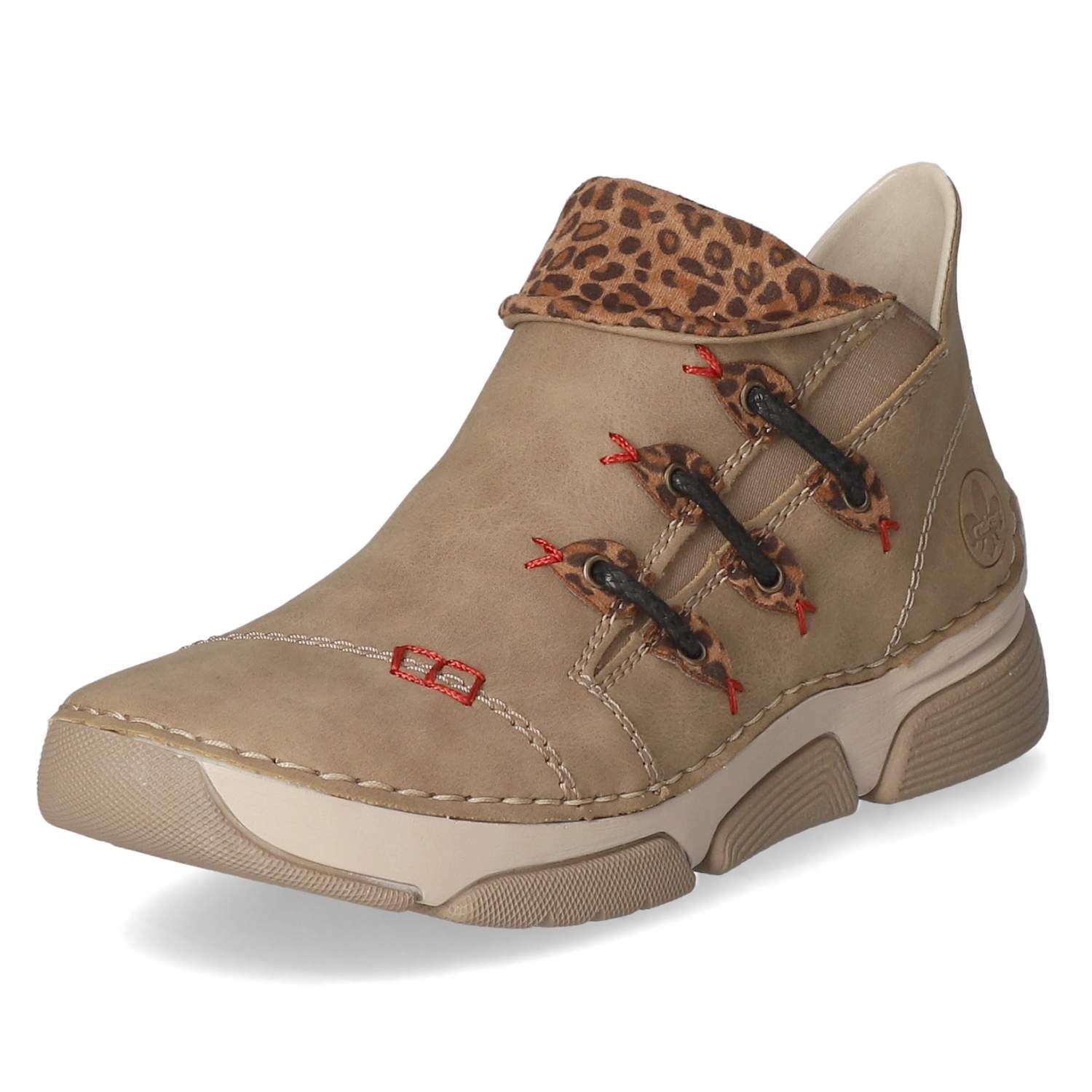 Rieker Rieker 45983-64 Damen Synthetik beige Schlupfstiefel günstig online kaufen