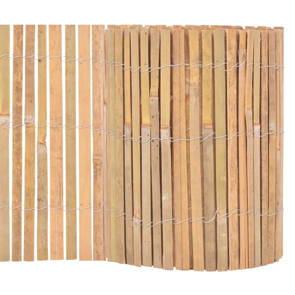 vidaXL Gartenzaun Gartenzaun Bambus 1000×30 cm, günstig online kaufen