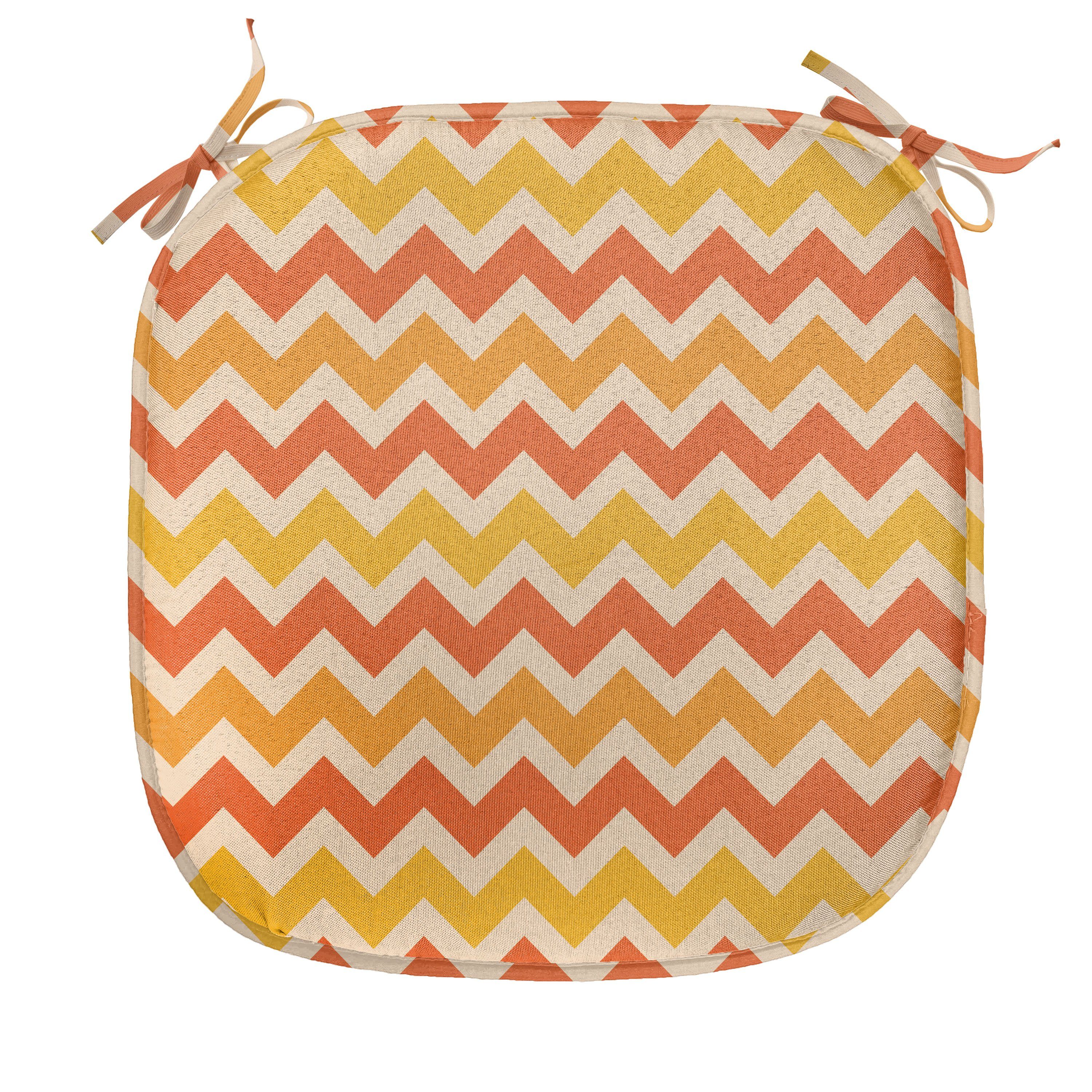 Stuhlkissen Dekoratives wasserfestes Kissen mit Riemen für Küchensitze