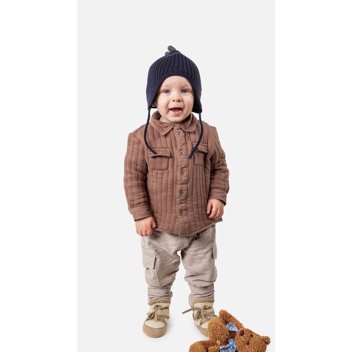 Barts Beanie Emerey Beanie Weiche und dehnbare Babymütze mit Fleece-Futter für extra Wärme und
