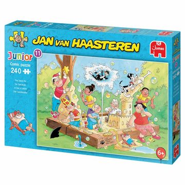 Jumbo Spiele Puzzle Jan van Haasteren Junior - Sandkasten 240 Teile, 240 Puzzleteile