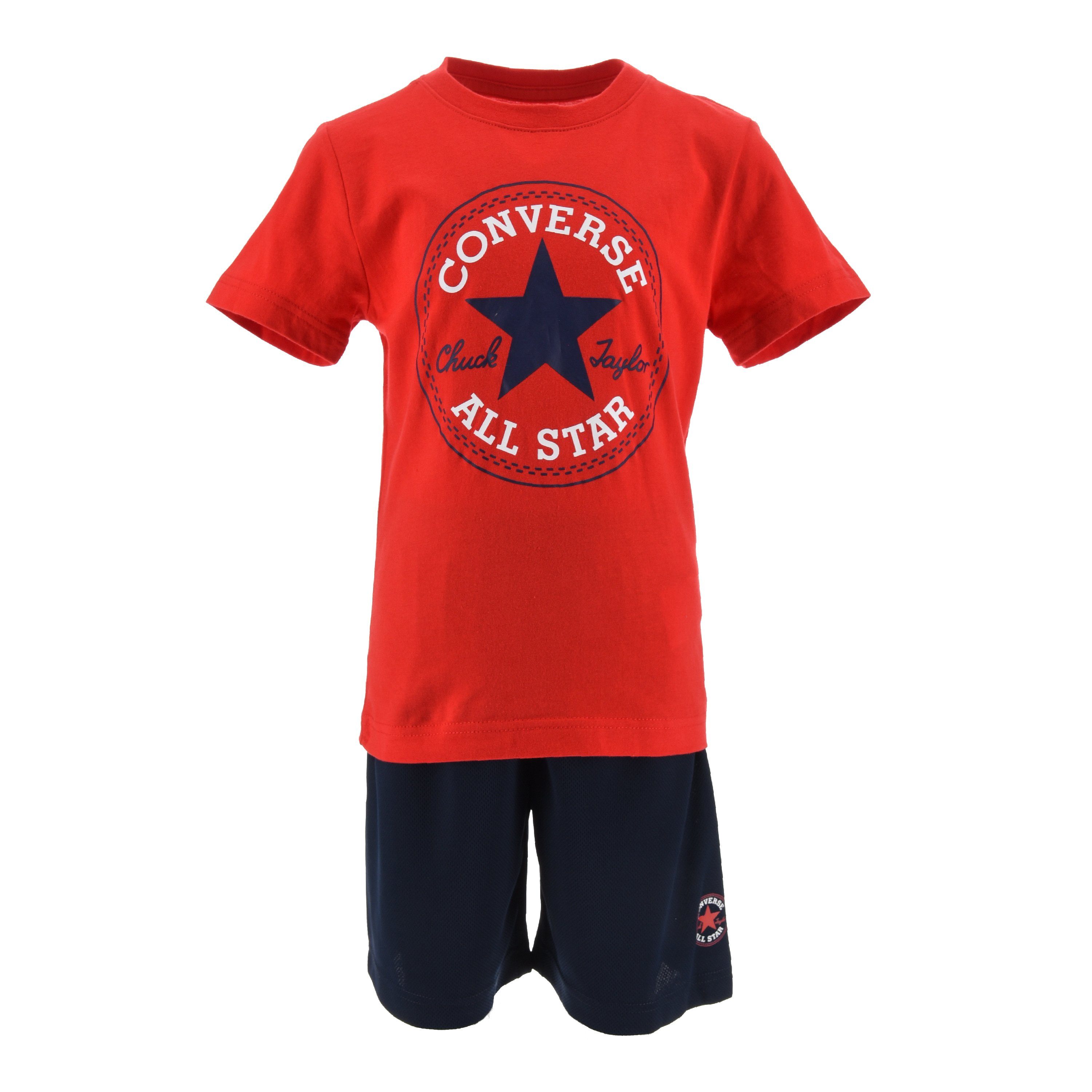 MESH Sportanzug TEE für SET (2-tlg) SS & SHORT - Kinder OBSIDIAN Converse