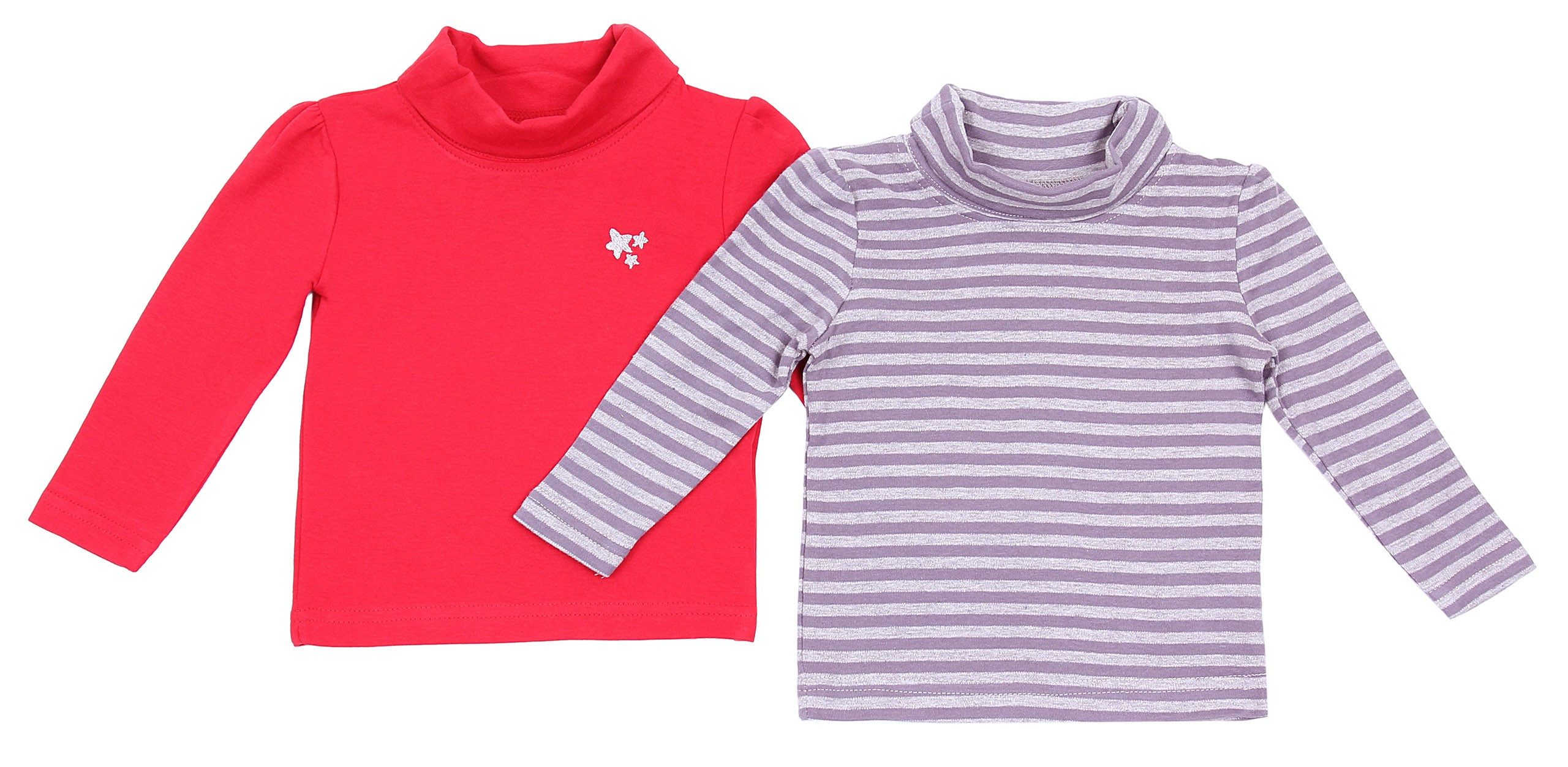 Sarcia.eu Rollkragenshirt 2x Rollkragenpullover aus Baumwolle YOUNG DIMENSION 2-3 Jahre