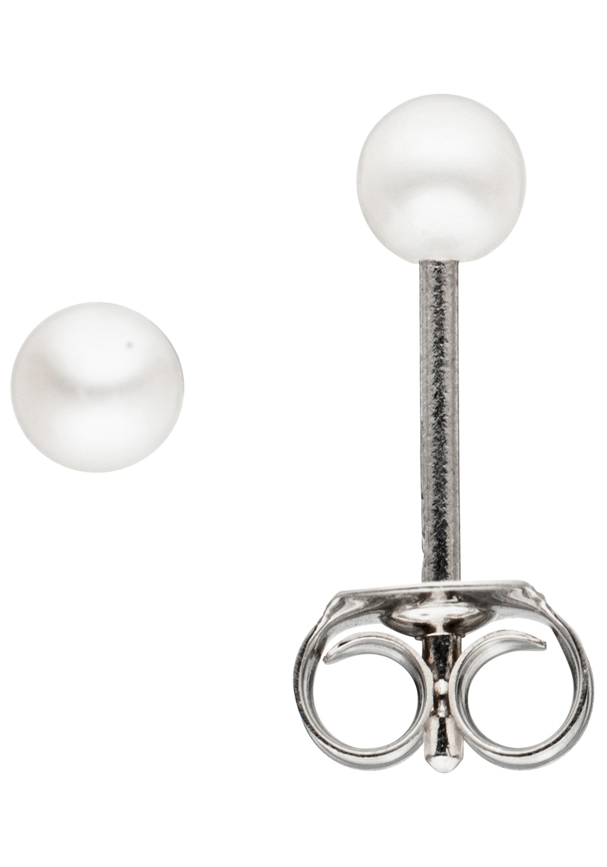 JOBO Perlenohrringe, 925 Silber mit Süßwasser-Zuchtperlen günstig online kaufen