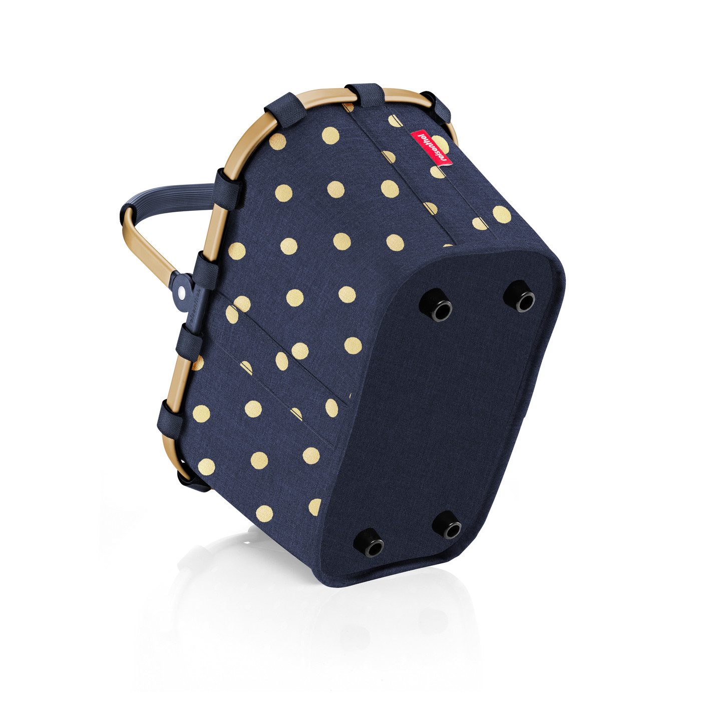 REISENTHEL® Einkaufskorb, Carrybag XS Metallic Dots blue 5 Liter