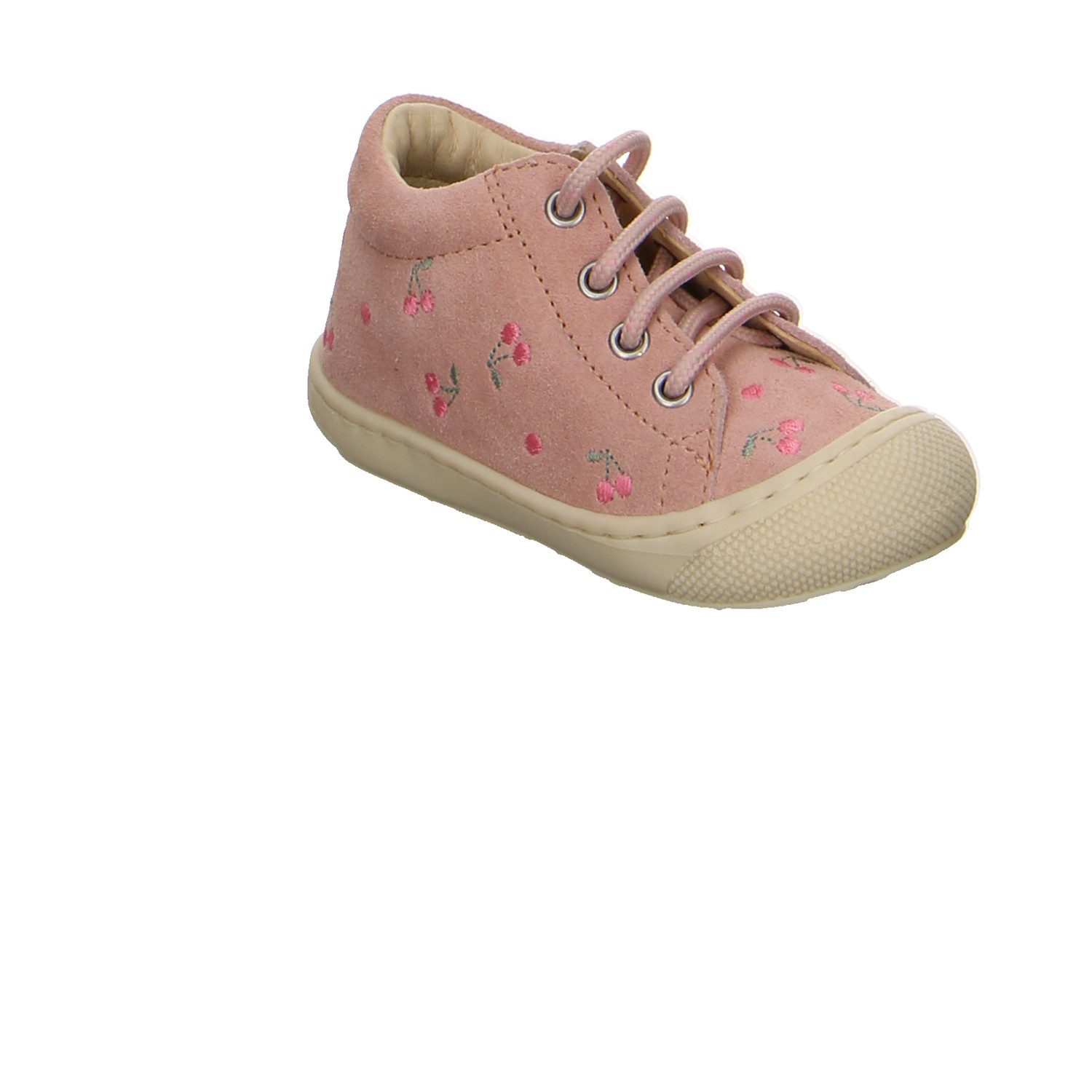 Naturino Naturino Cocoon Embr.cherry Velour Lauflernschuhe Mädchen rot Lauflernschuh