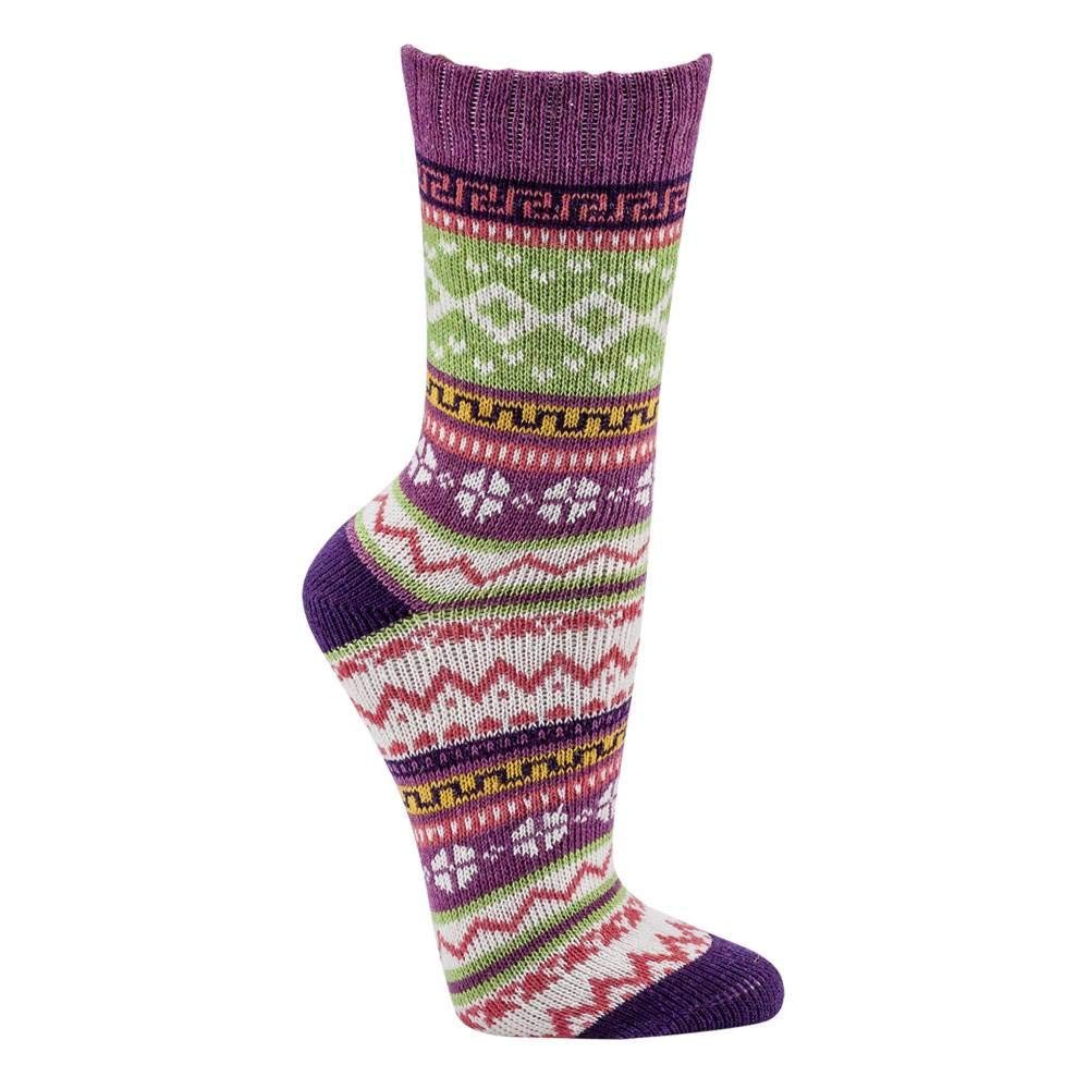 HomeOfSocks Socken Bunte Baumwollsocken Skandinavisches Design 3er Pack Baumwollsocken Fröhlich Bunten Muster Druckarmer Zehennaht