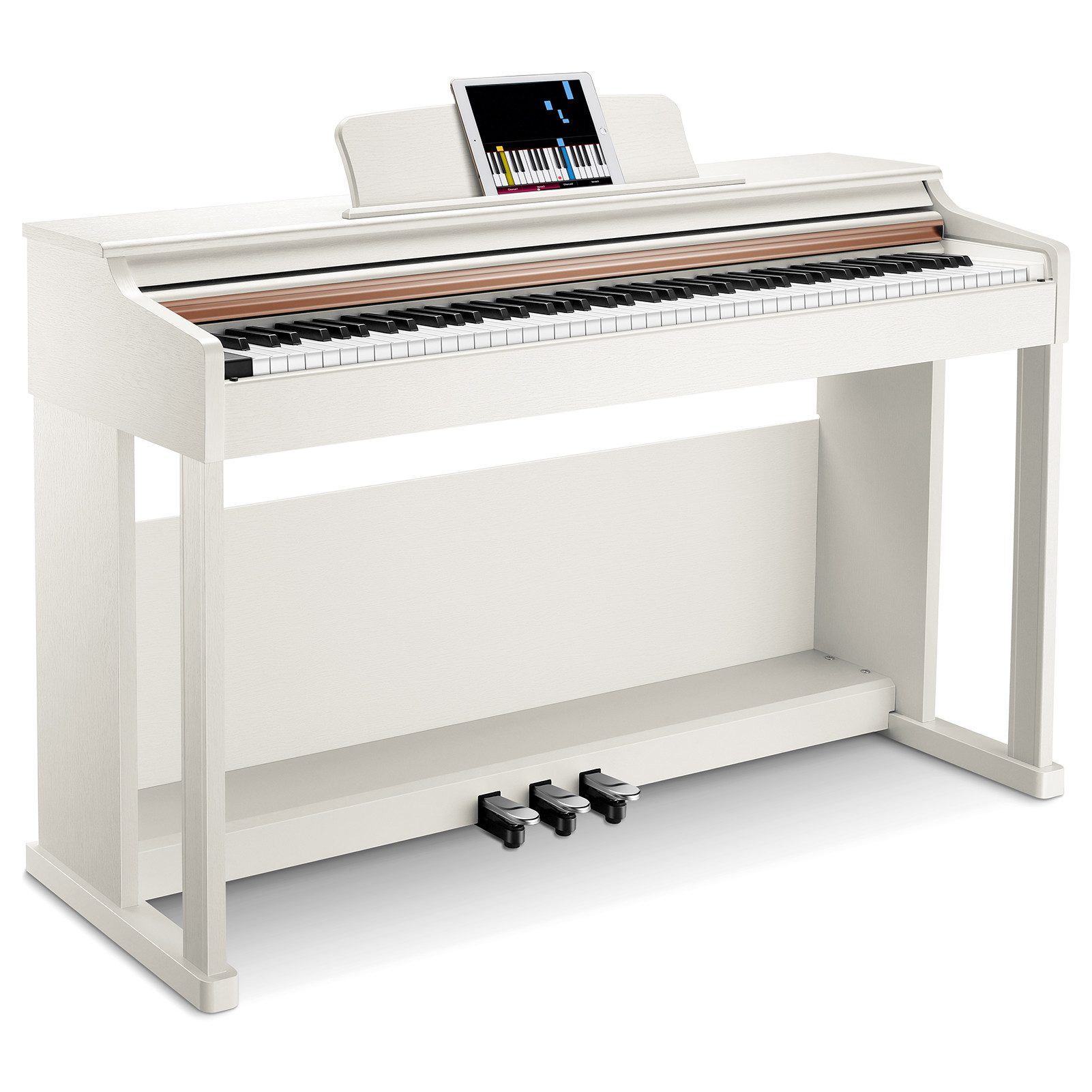 Digitalpiano 88 Tasten vollgewichtetes E-Piano mit Hammermechanik