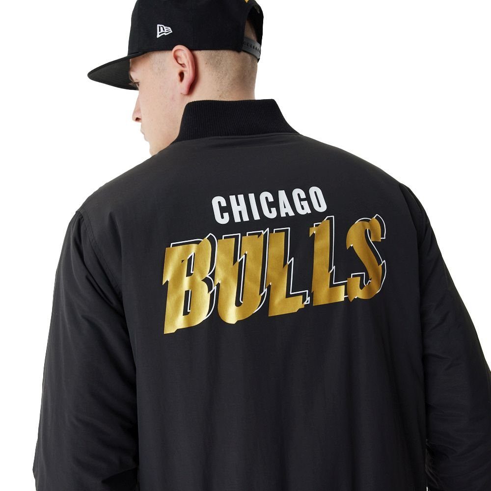 Bulls Era Chicago New College METALLIC Bomberjacke
