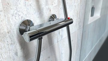 Schütte Duscharmatur »Vigo« mit Thermostat, Mischbatterie Dusche, Duschthermostat in Chrom
