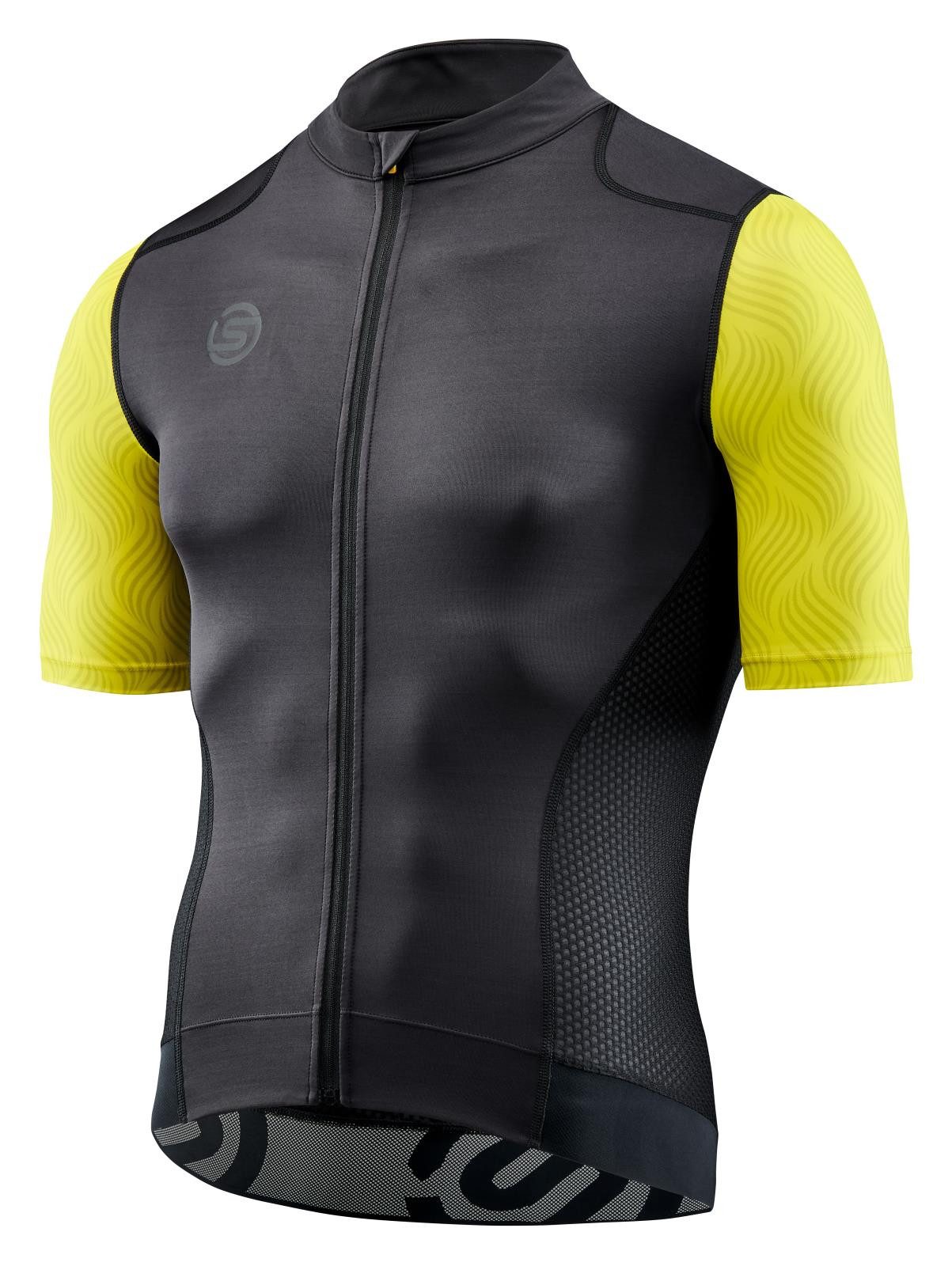 Skins T-Shirt Fahrrad-Shirt Cycle Elite Jersey (Front-Reißverschluss)