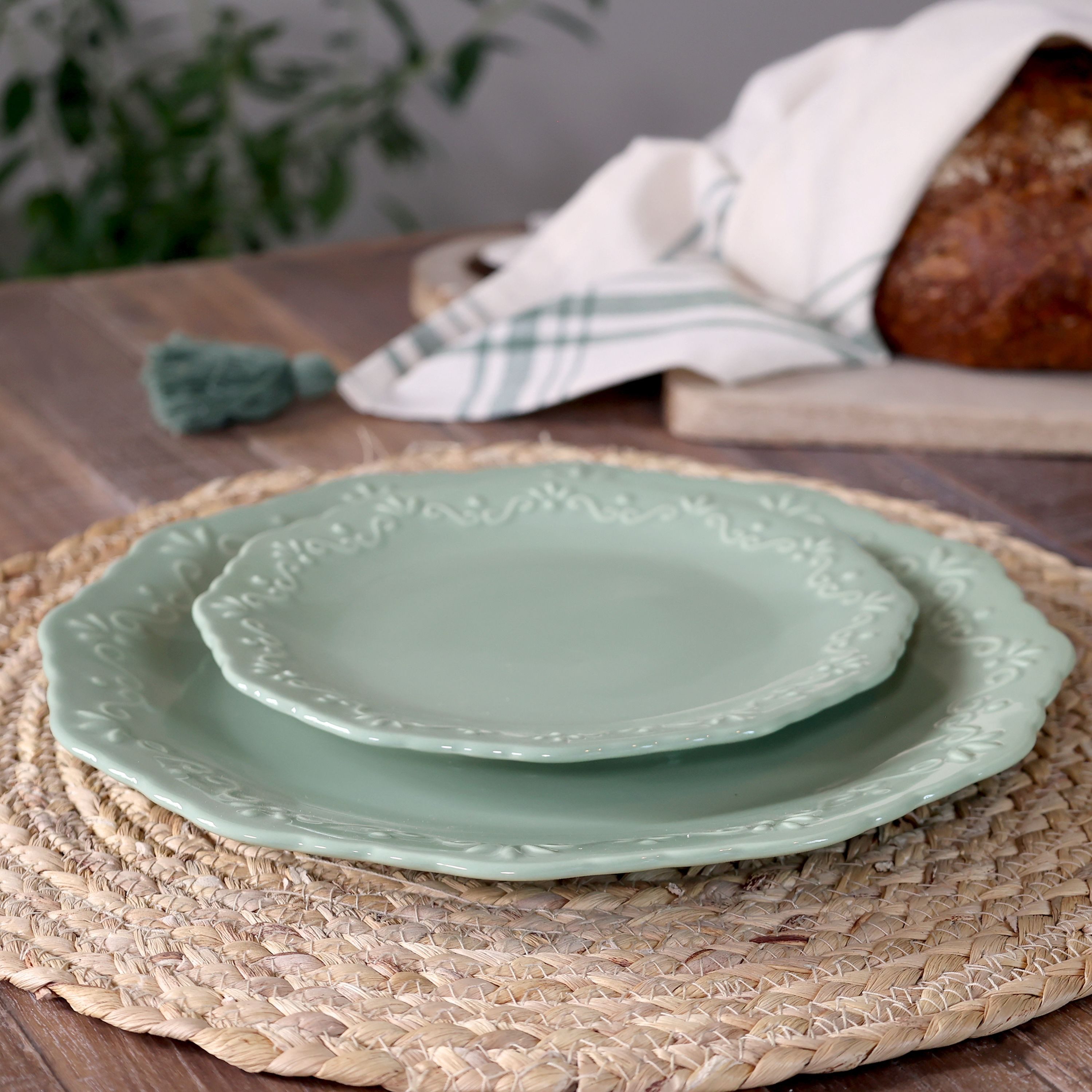 Chic Antique Teller Chic Antique Teller Speiseteller Essteller 27cm Provence Porzellan