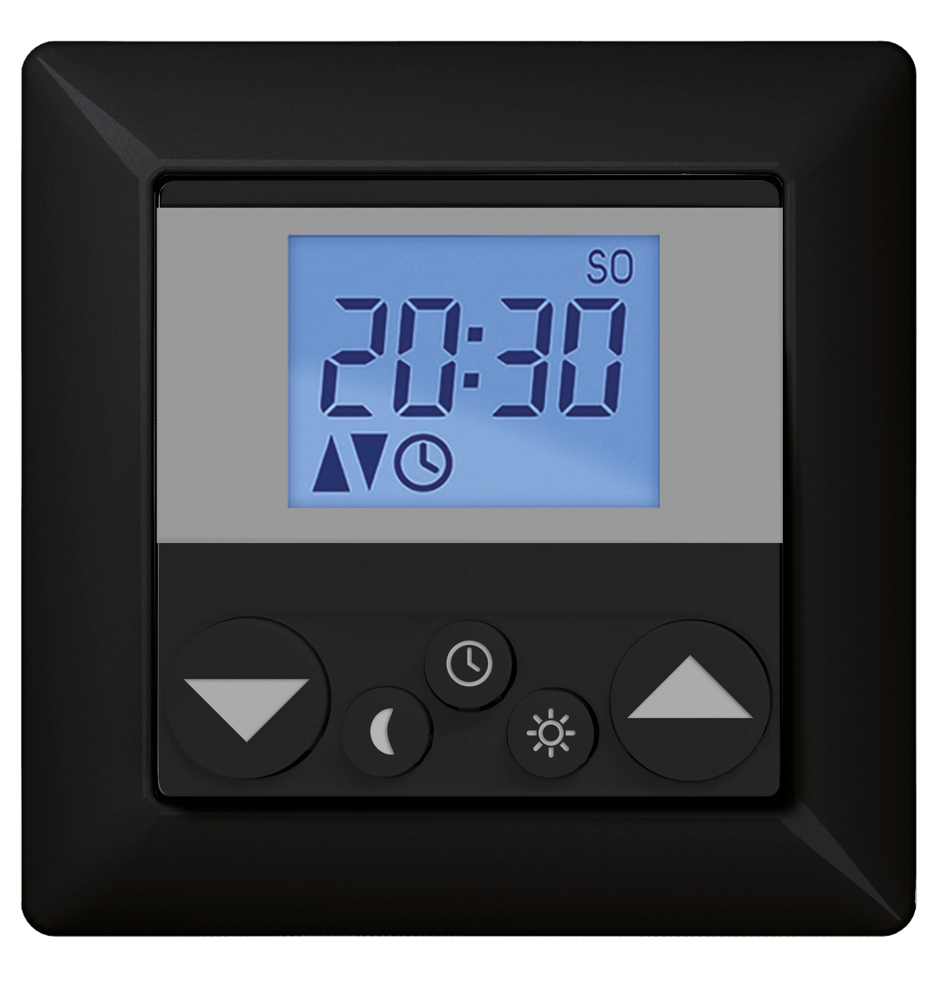 WIR elektronik Schalter eUhr eU140, Zeitschaltuhr für WIR elektronik Funk-Produkte, Bedienung von bis zu 10 Geräten, Batterie, als Handsender verwendbar