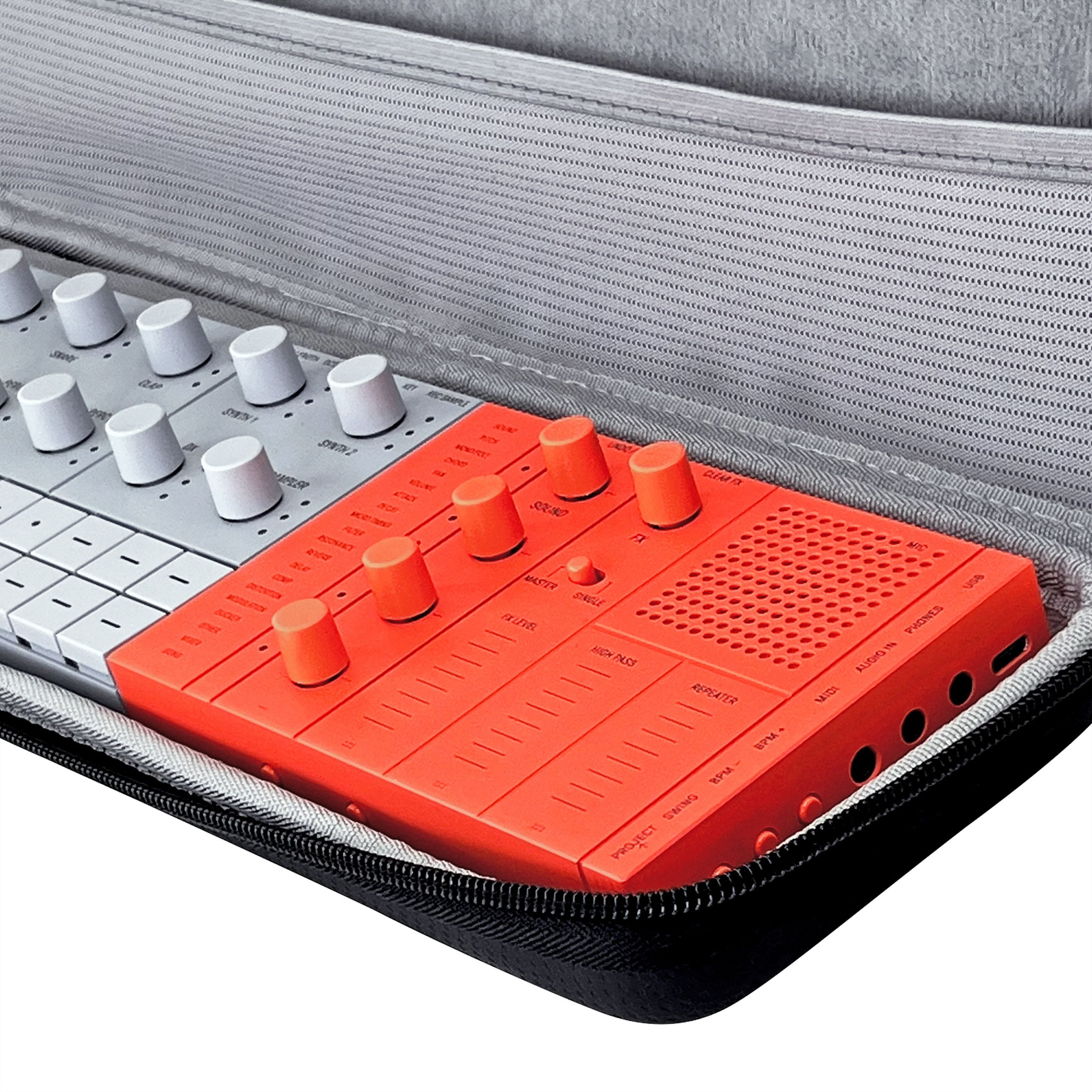 Analog Cases Piano-Transporttasche (Gigbags für Tasteninstrumente, Sonstige Keyboardtaschen), GLIDE Case Yamaha SeqTrak - Keyboardtasche