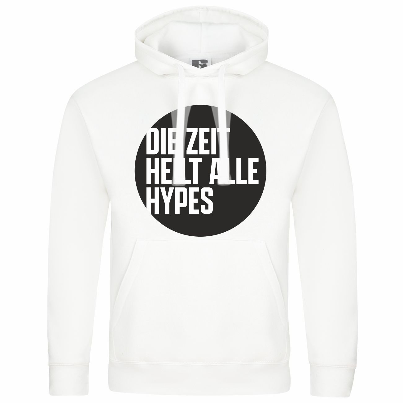 Kapuzenpullover Herren Kapuzenpullover Die Zeit heilt alle Hypes