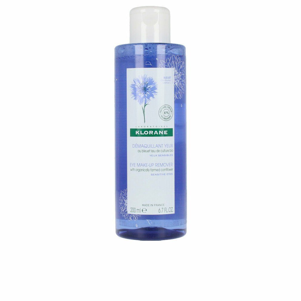 KLORANE MakeupEntferner Eye MakeUp Remover With Cornflower 200ml, Unisex