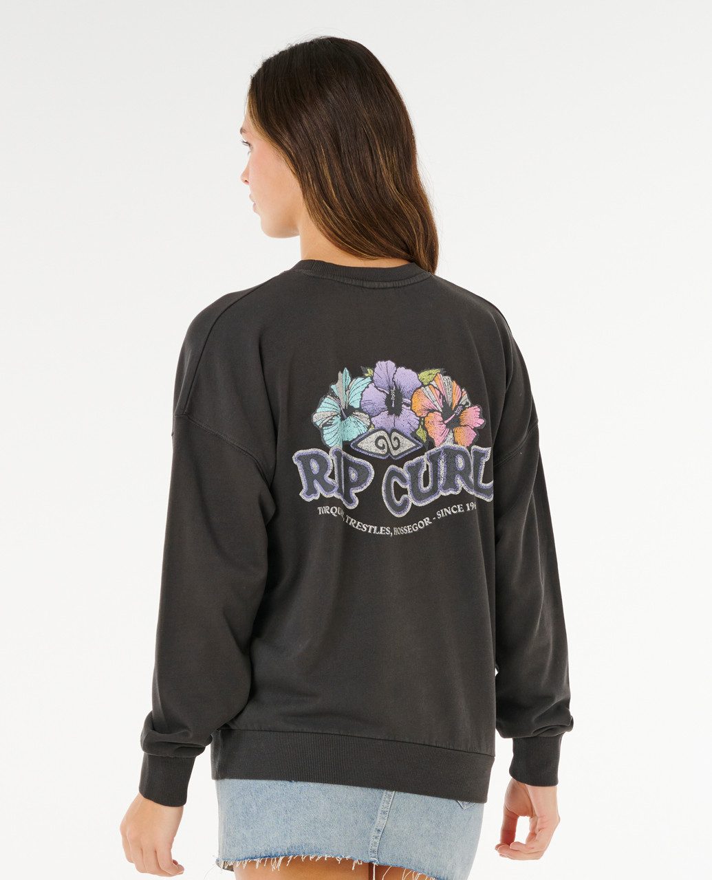 Rip Curl Sweatshirt Rip Curl Bells Heritage Crew Sweatshirt