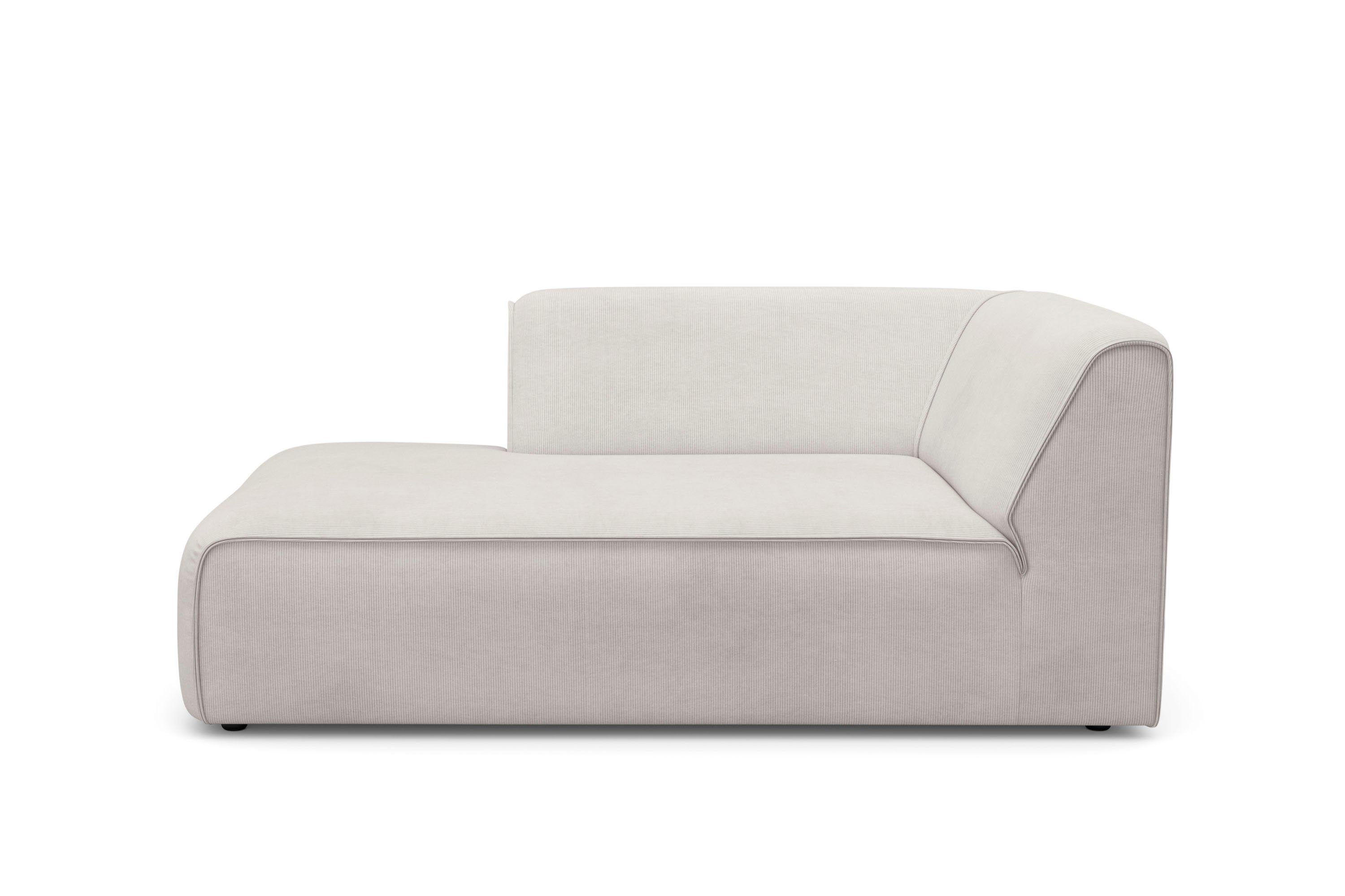 OTTO home Ottomane Merid Chaiselongue, Maße B/T/H: 100/162/70 cm, als Modul oder separat verwendbar, für individuelle Zusammenstellung