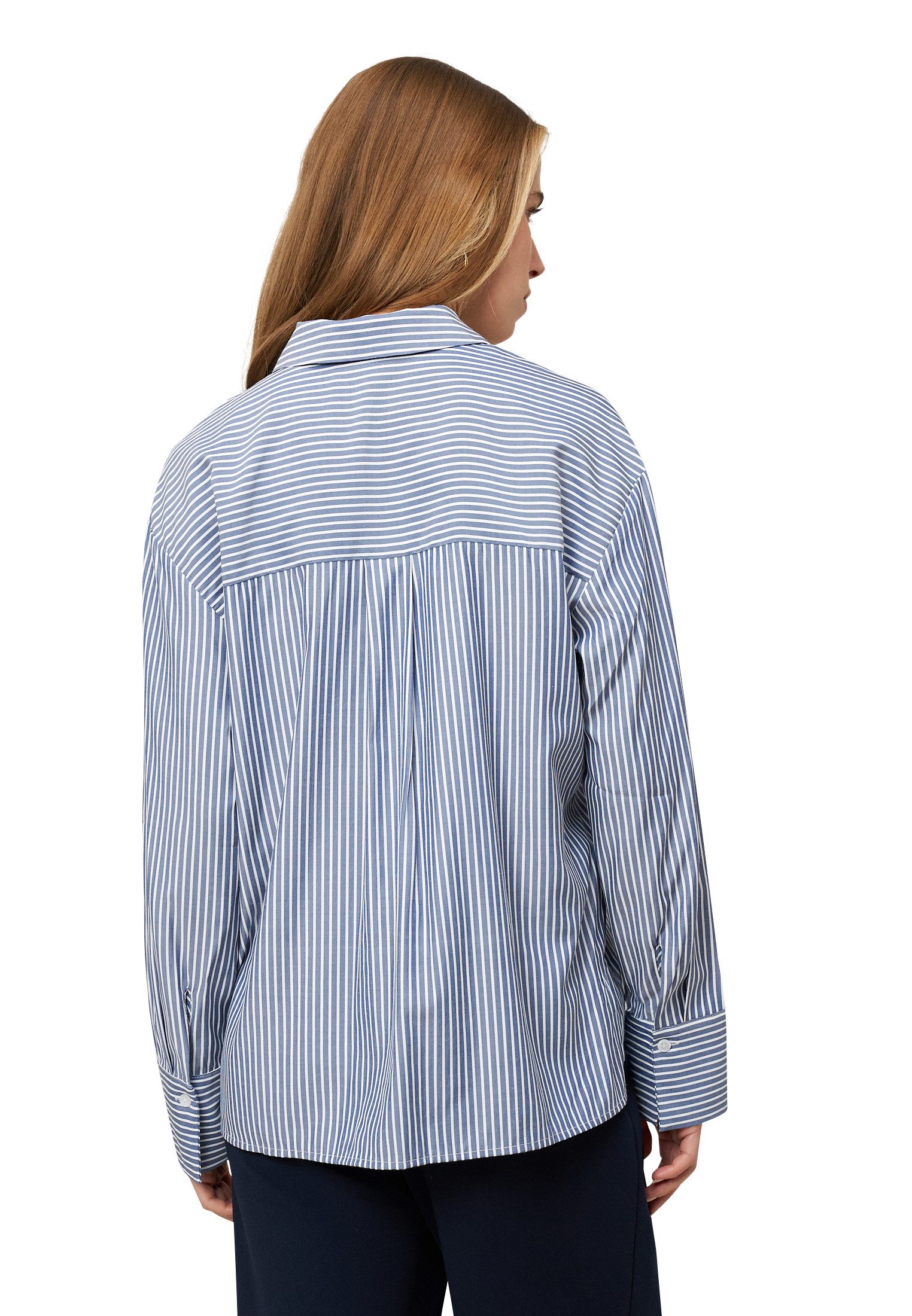 Zero Hemdbluse Damen mit Streifen