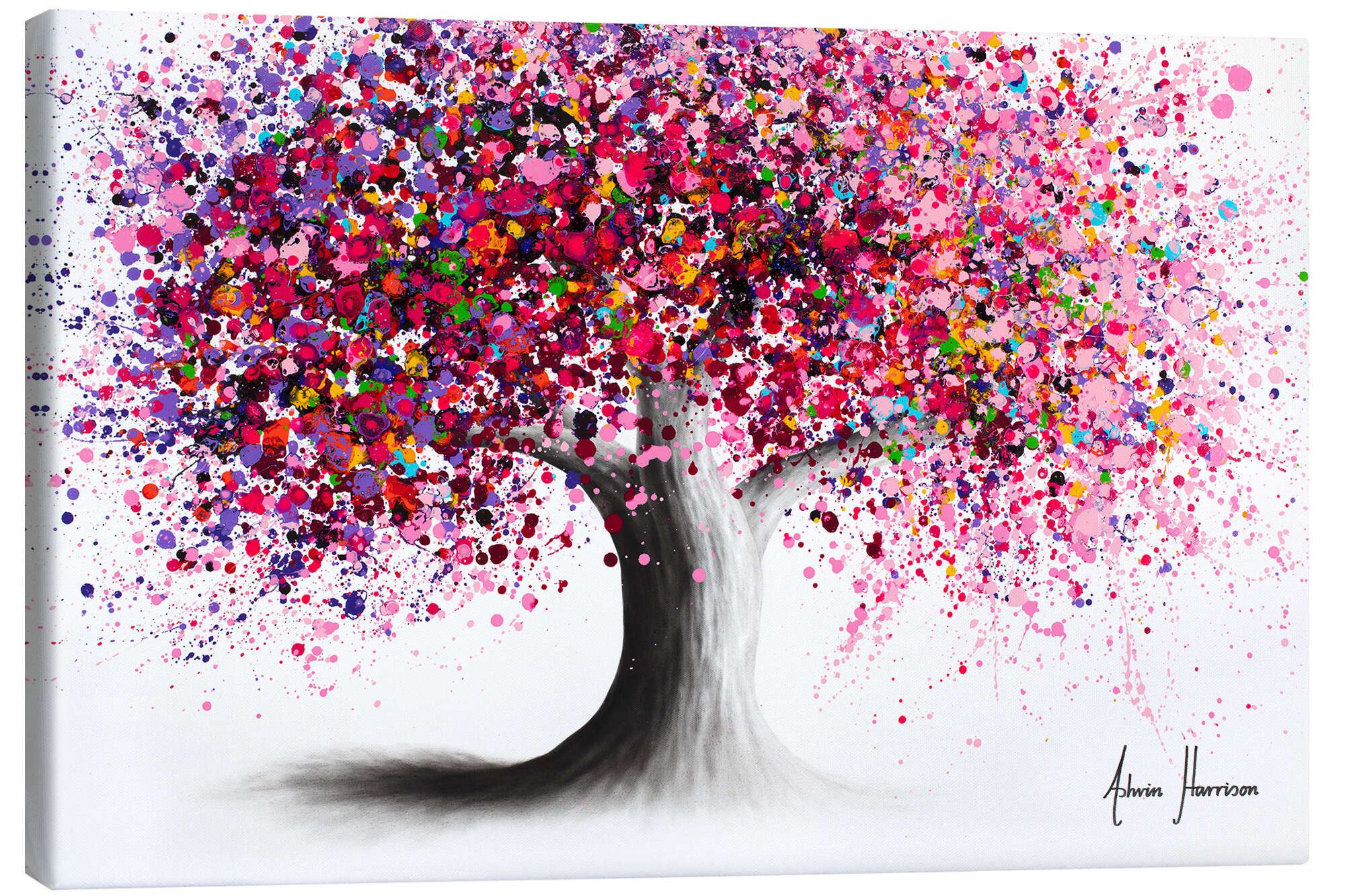 Posterlounge Плакат Ashvin Harrison, Wilder Blütenbaum, Wohnzimmer Modern Malerei