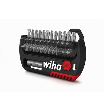 Wiha Bit-Set Bit Set FlipSelector Standard 25 mm, Phillips, Pozidriv, TORX 14-tlg. 1/4" C6,3 (39040)