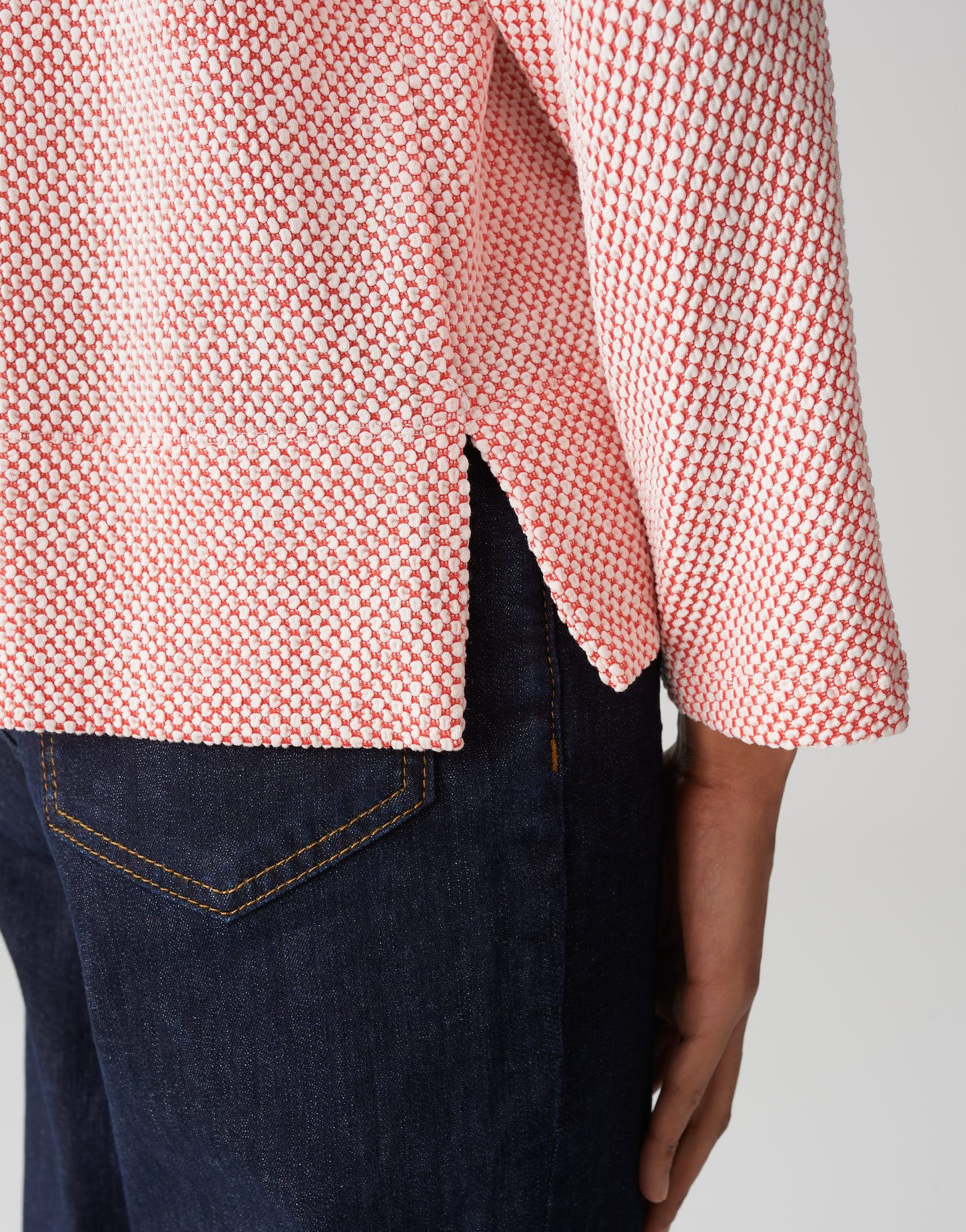 OPUS Langarmshirt Shirt SERERA Batwing Fit aus Viskose Mix