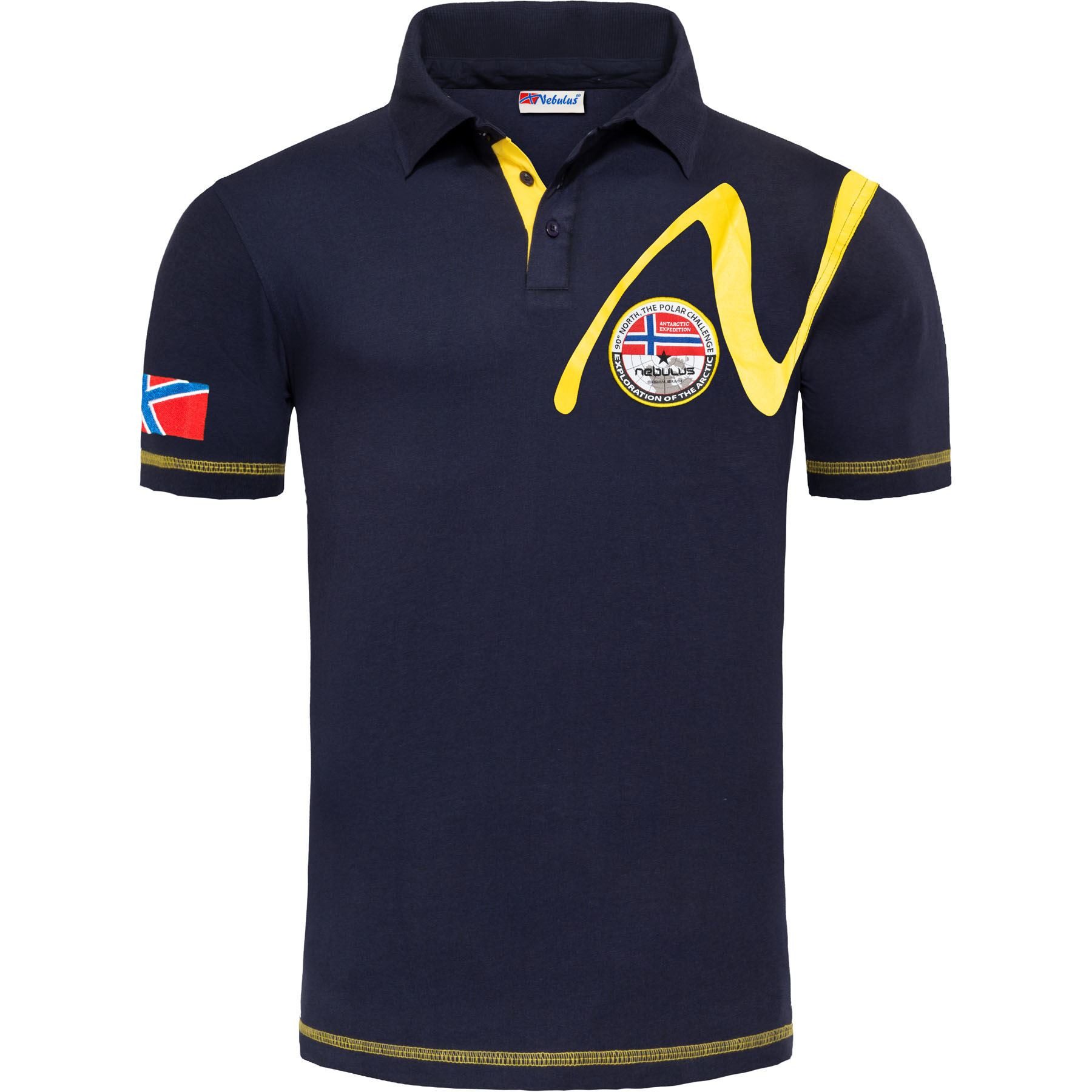Nebulus Poloshirt TUPAI, P5285 - Herren, navy, L