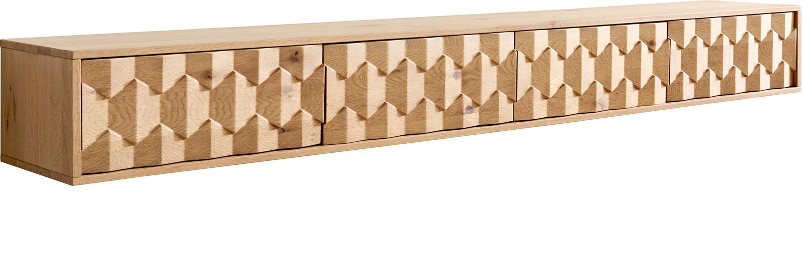 DELIFE Lowboard Fevo, Fevo Eiche Natur günstig online kaufen