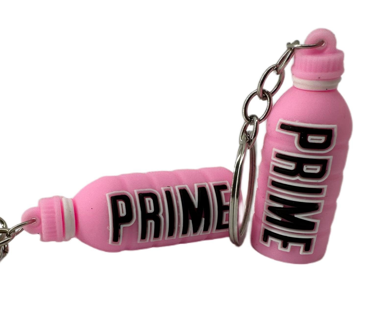 Schlüsselanhänger Schlüsselanhänger Kinder Mini Fitness Flasche rosa
