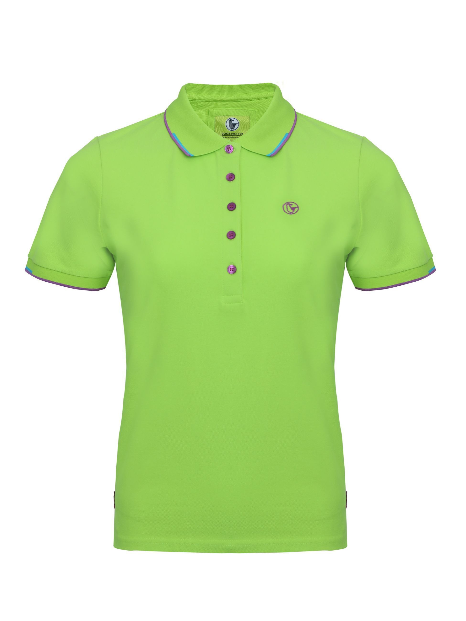 Strandwetter Poloshirt Damen Polo-Hemd "Eva" atmungsaktiv