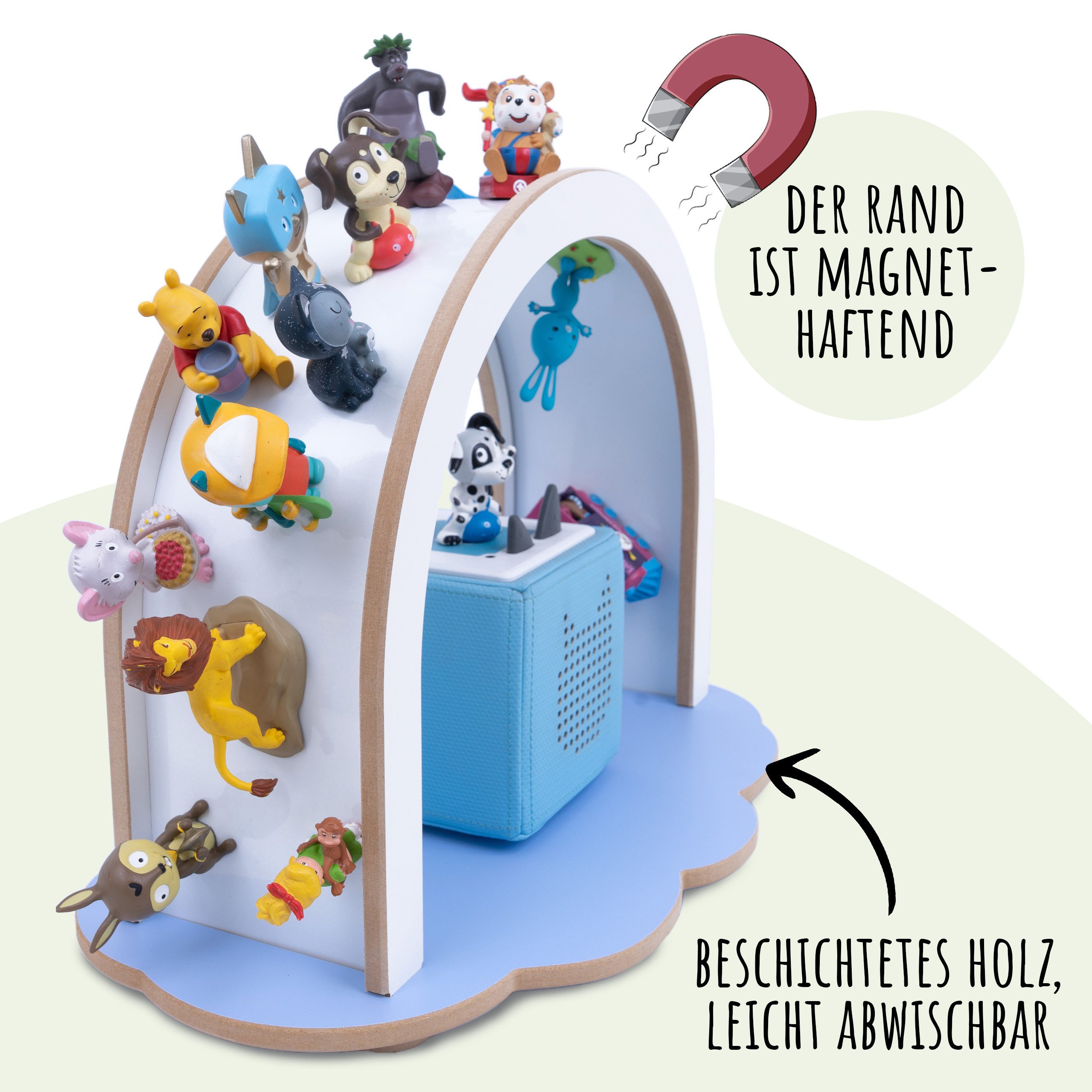 Holzura Kinderregal Das neue Tonie-Standregal – liebevoll gestaltet & prakt günstig online kaufen