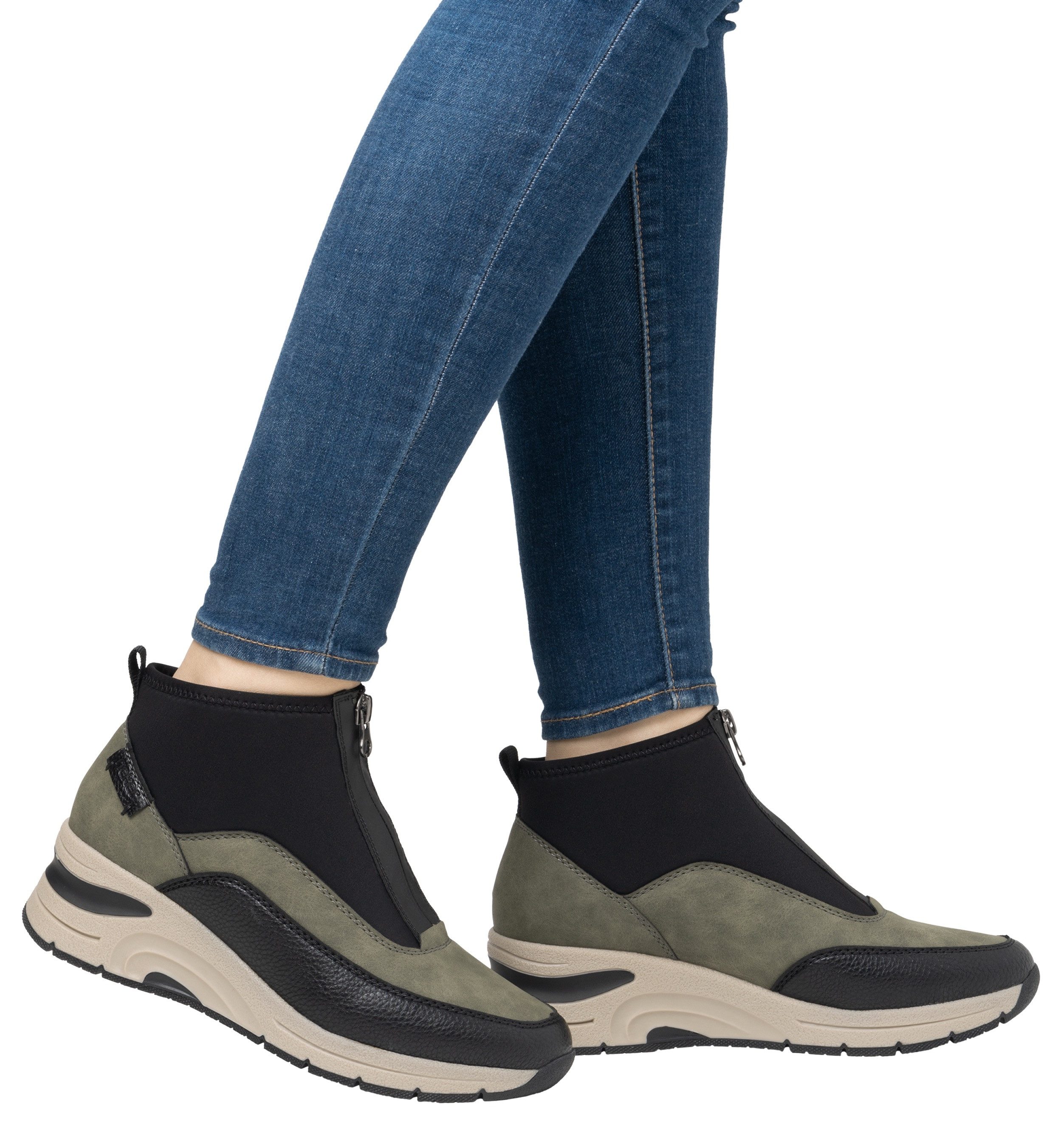 Rieker Sneaker, Freizeitschuh, High Top Sneaker, günstig online kaufen