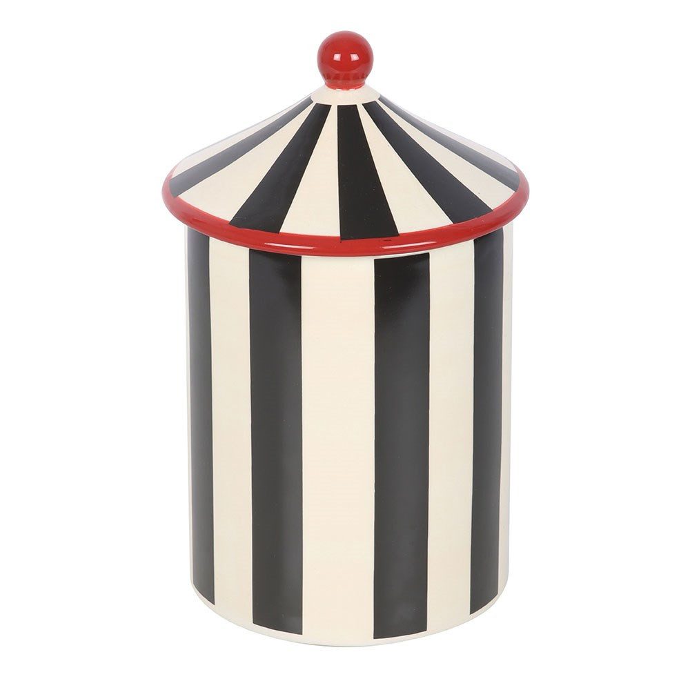 Something Different Aufbewahrungsdose Black Gothic Circus Tent Storage Jar - Schwarze Vorratsdose Zirkus
