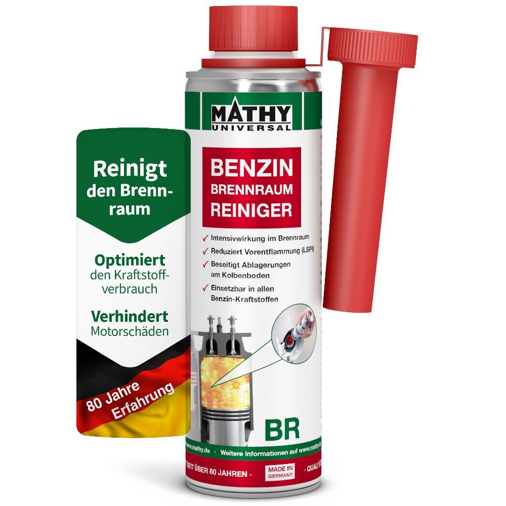 MATHY Benzin-Stabilisator MATHY-BR Brennraum-Reiniger Benzin 250 ml, 0,25 l, (1-St) Reinigt den Brennraum