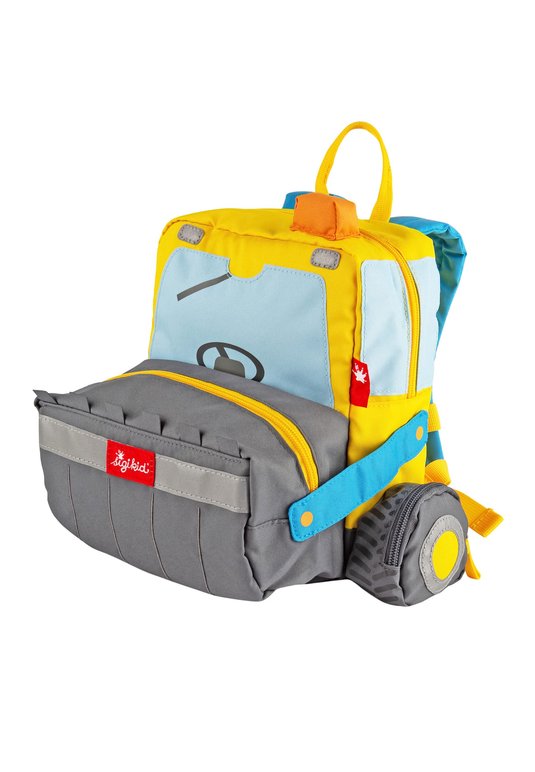 Sigikid Kinderrucksack Kinderrucksack Themen-Rucksack Radlader (1-tlg)