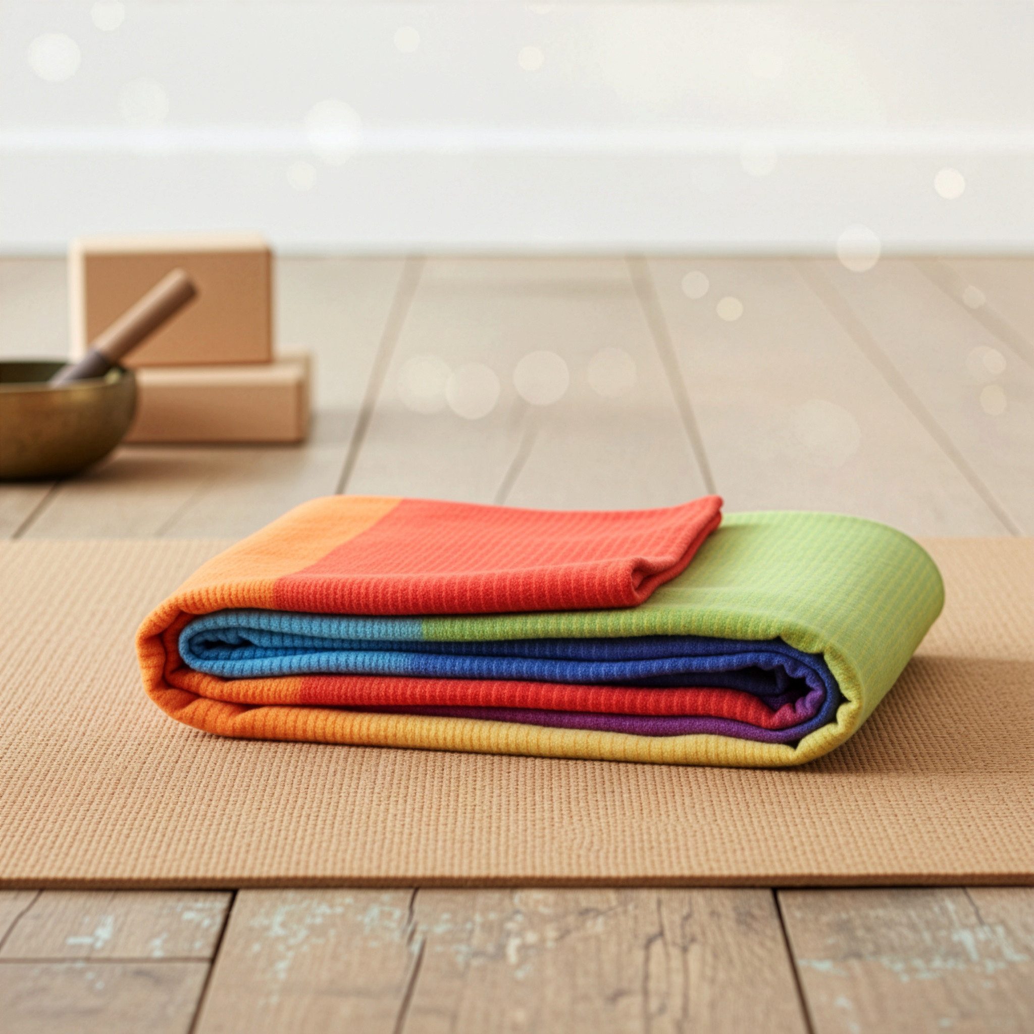 Wohndecke Baumwolldecke Chakra - bunt, Yogistar, Wunderbar weich, hautsympathisch, atmungsaktiv, temperaturausgleichend