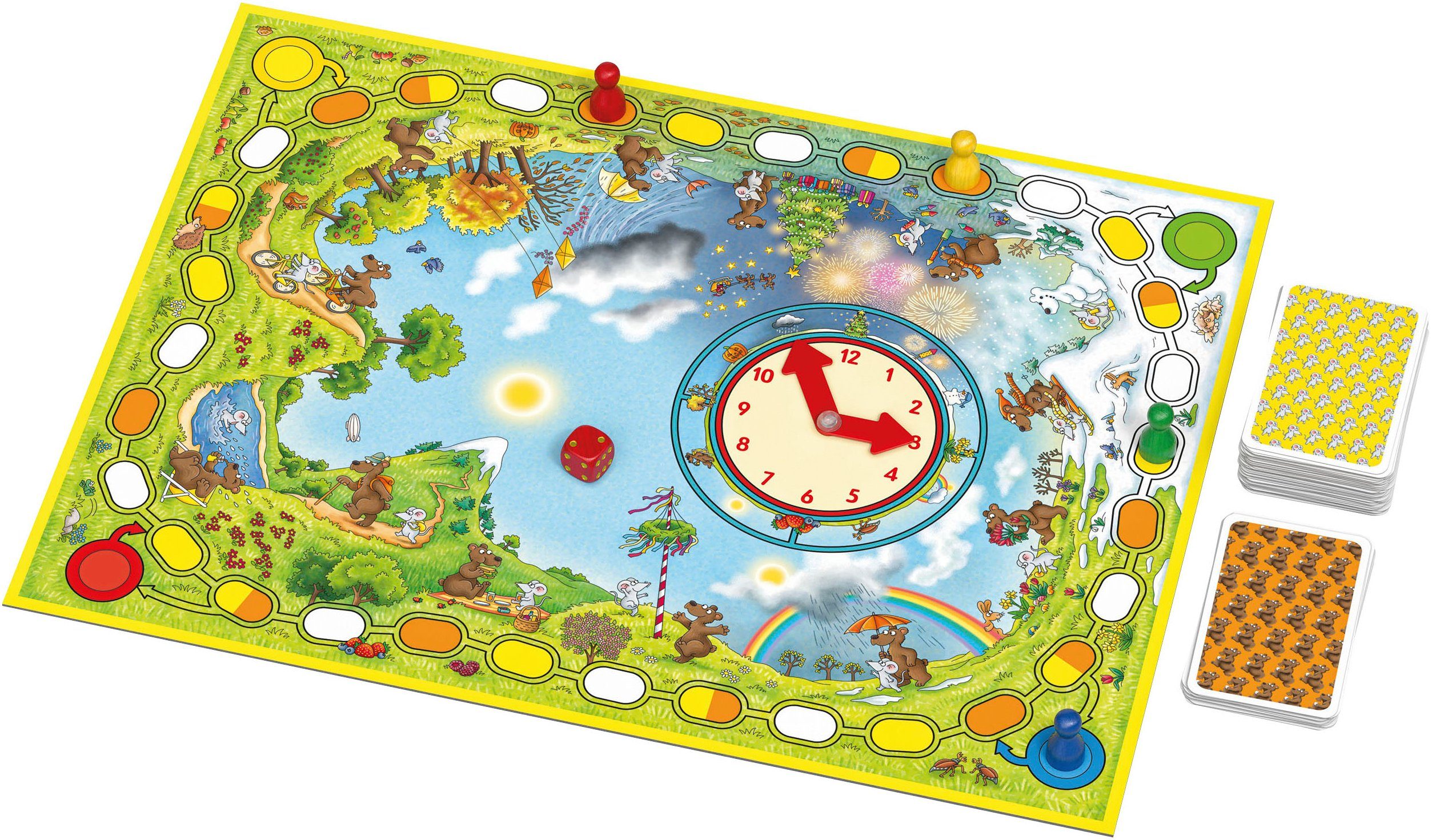 Schmidt Spiele Spiel Mauseschlau & Bärenstark, Wissen, Lachen, Sachen Machen, Made in Europe