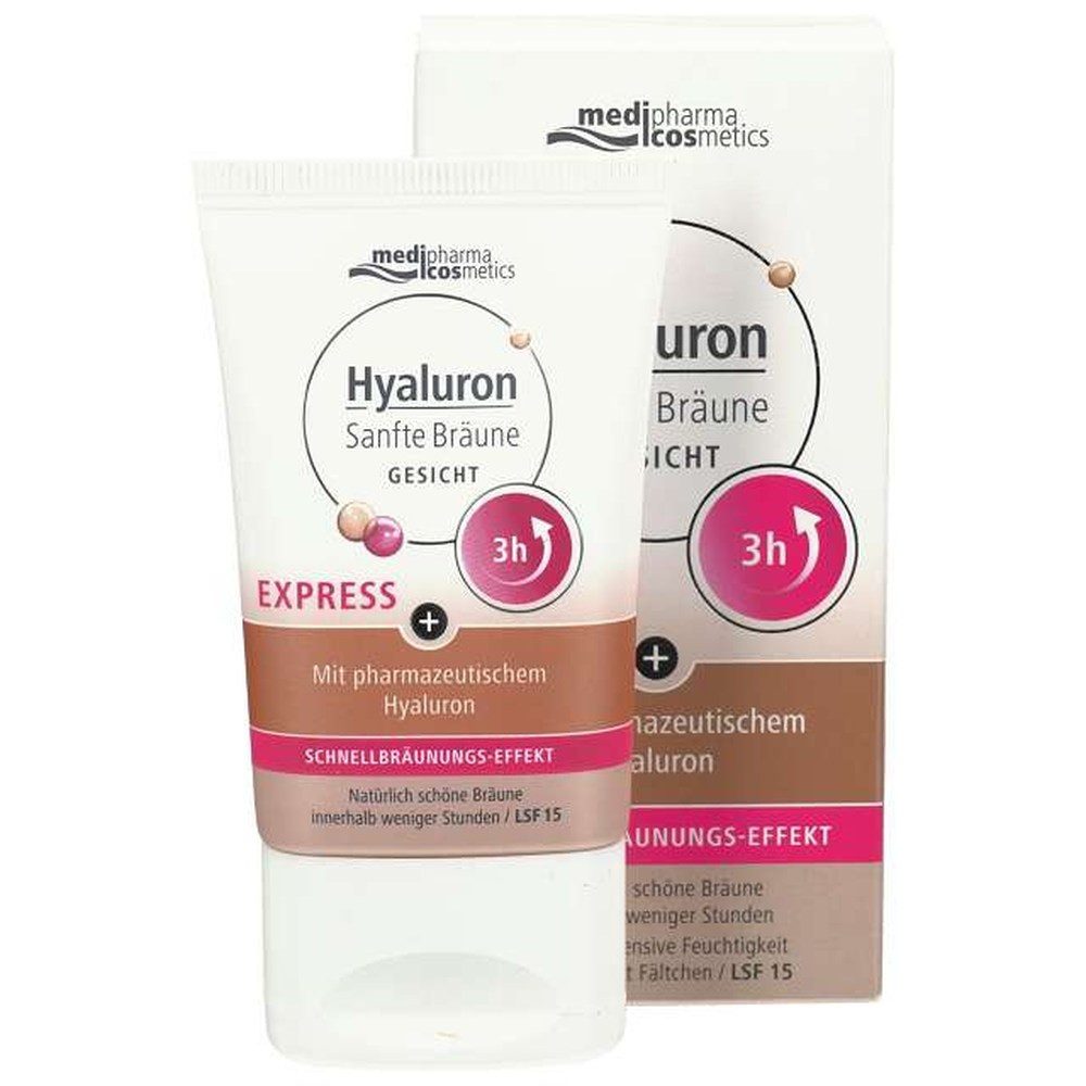 Dr. Theiss Naturwaren GmbH Gesichtspflege HYALURON SANFTE Bräune Express Gesicht Creme
